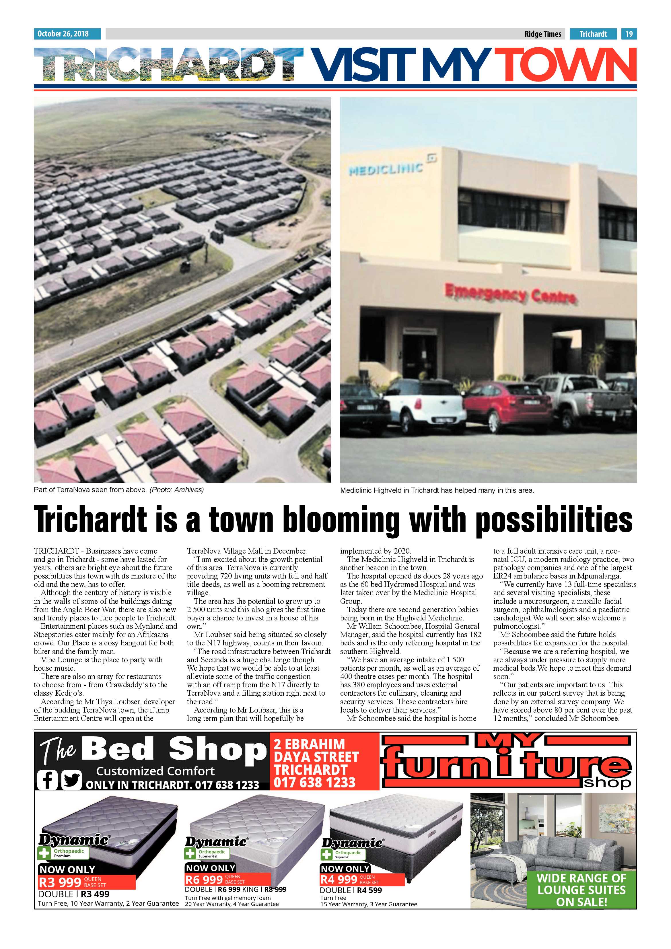 Ridge Times 26 October 2018 page 19