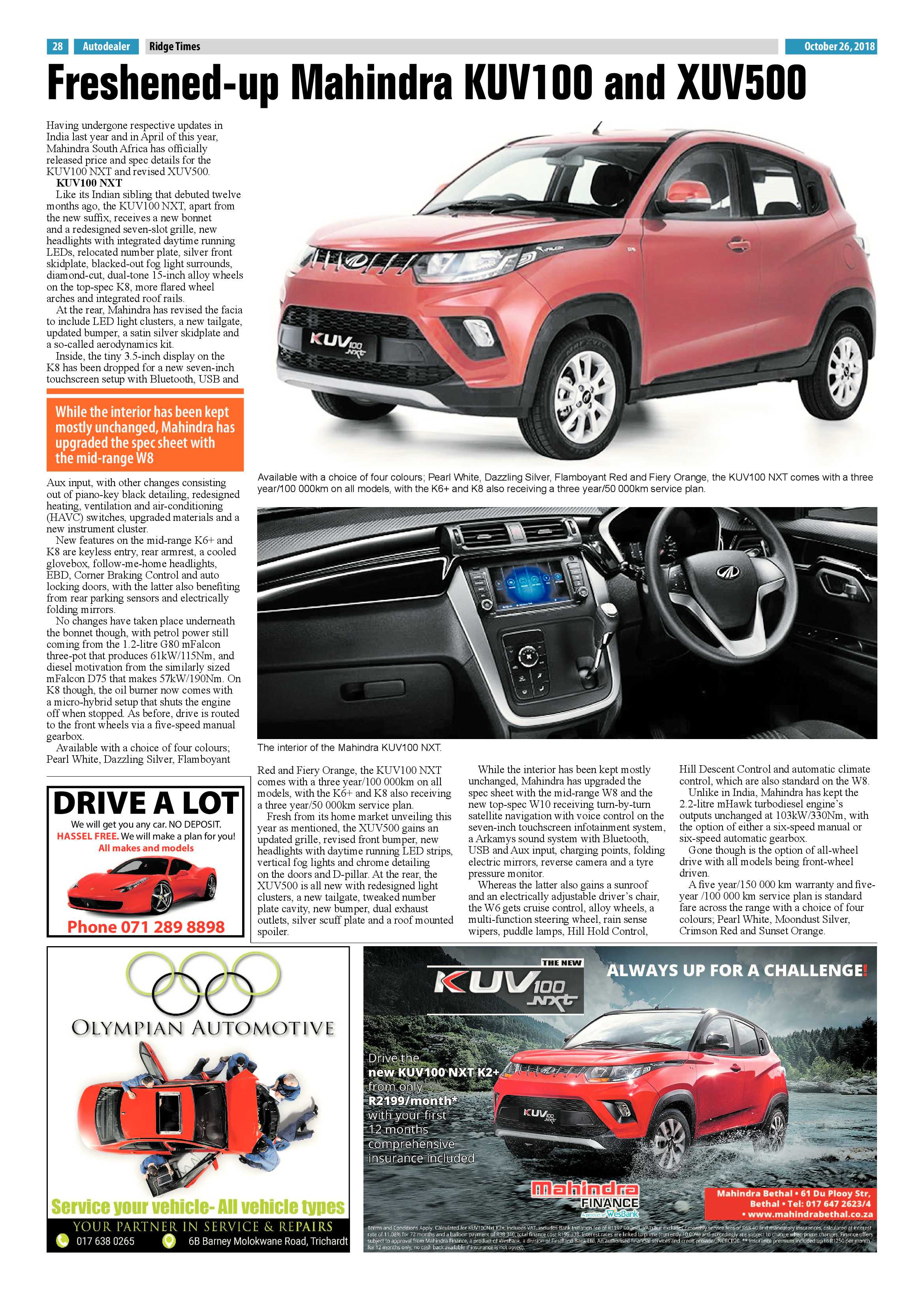 Ridge Times 26 October 2018 page 28
