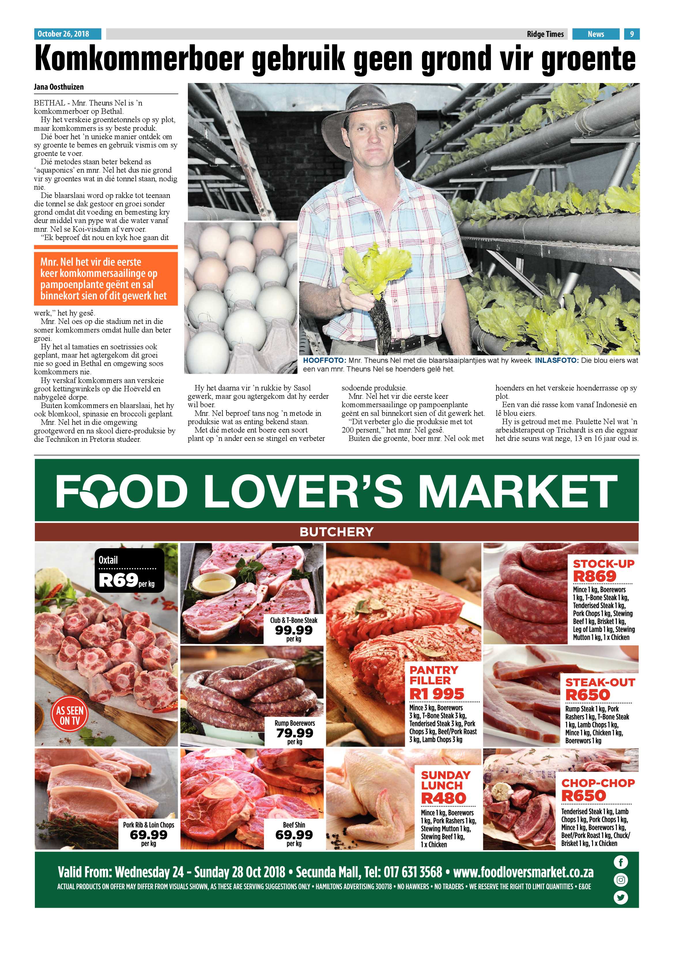 Ridge Times 26 October 2018 page 9