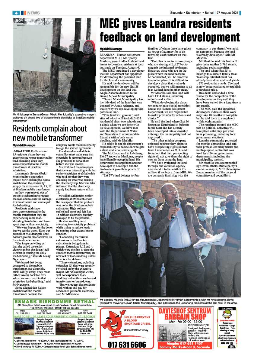 Ridge Times 27 August 2021 page 6