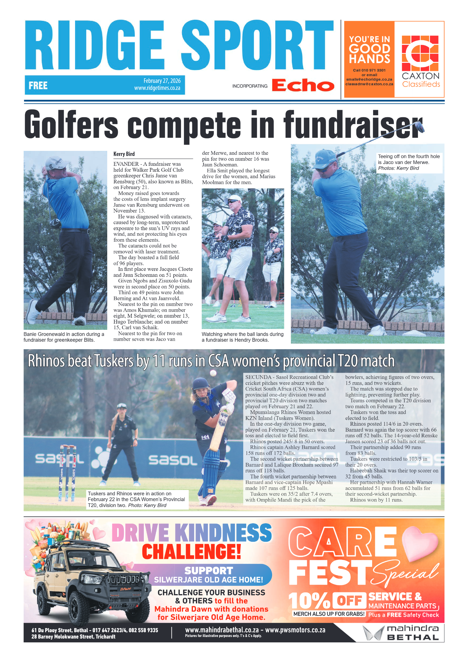 Ridge Times 27 February 2026 page 8