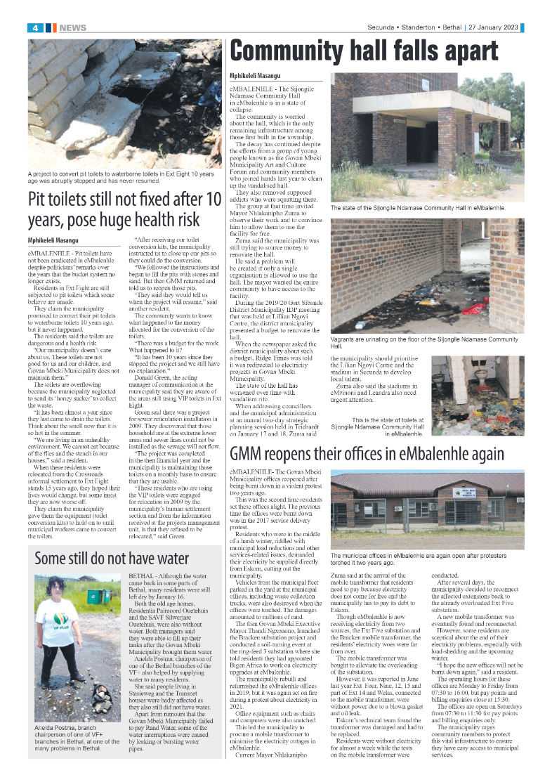 Ridge Times 27 January 2023 page 4