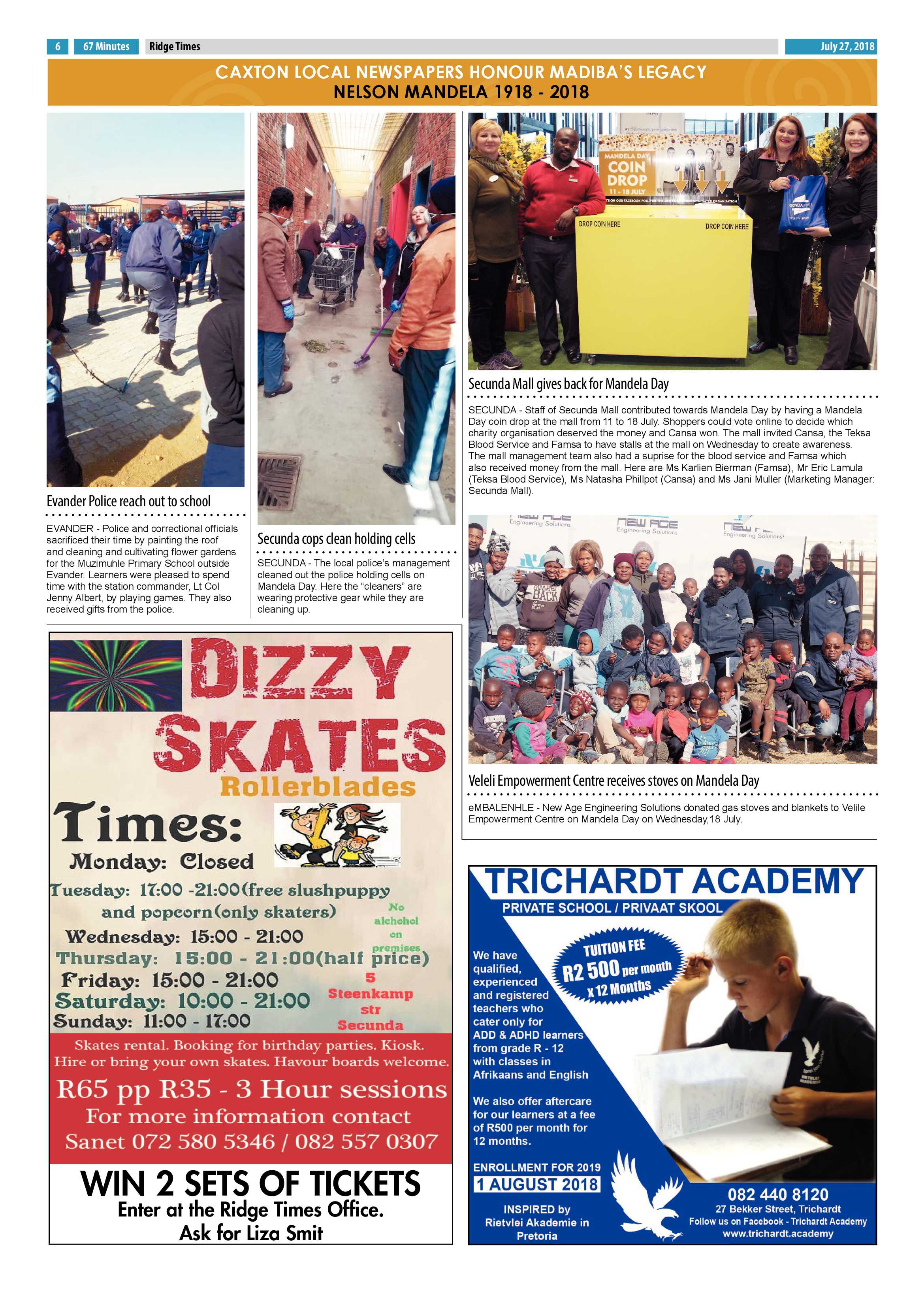 Ridge Times 27 July 2018 page 6