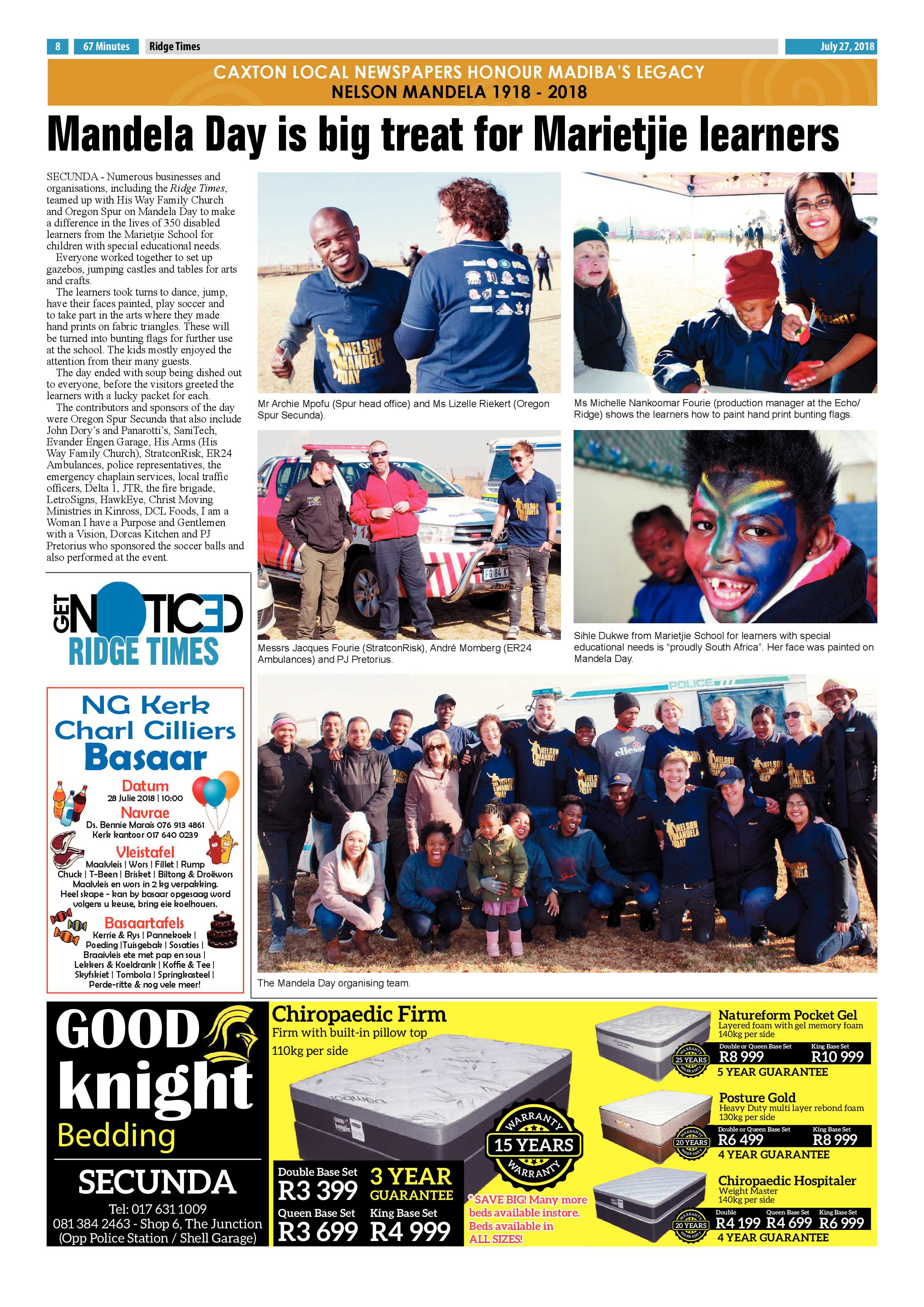 Ridge Times 27 July 2018 page 8