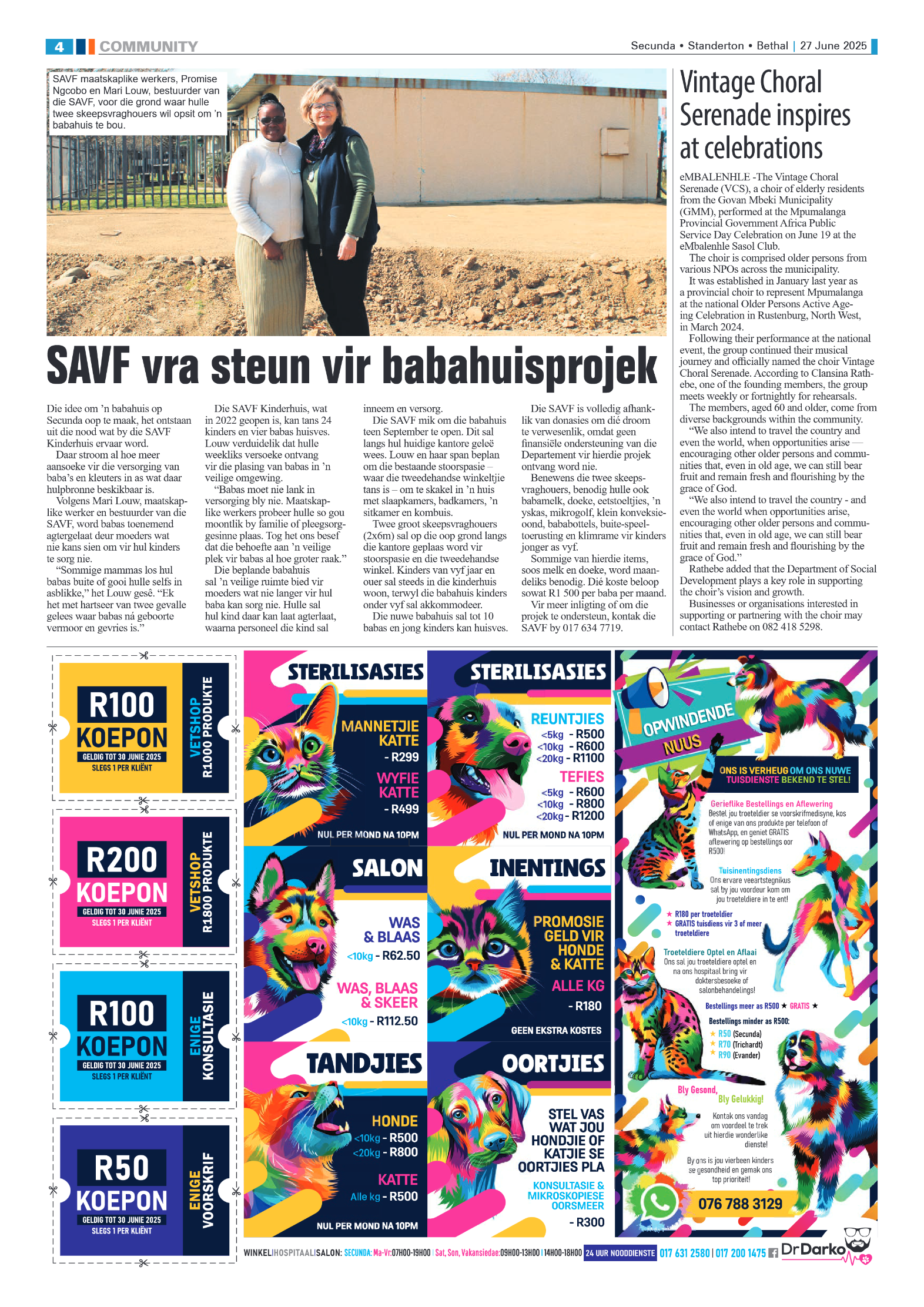 Ridge Times 27 June 2025 page 4
