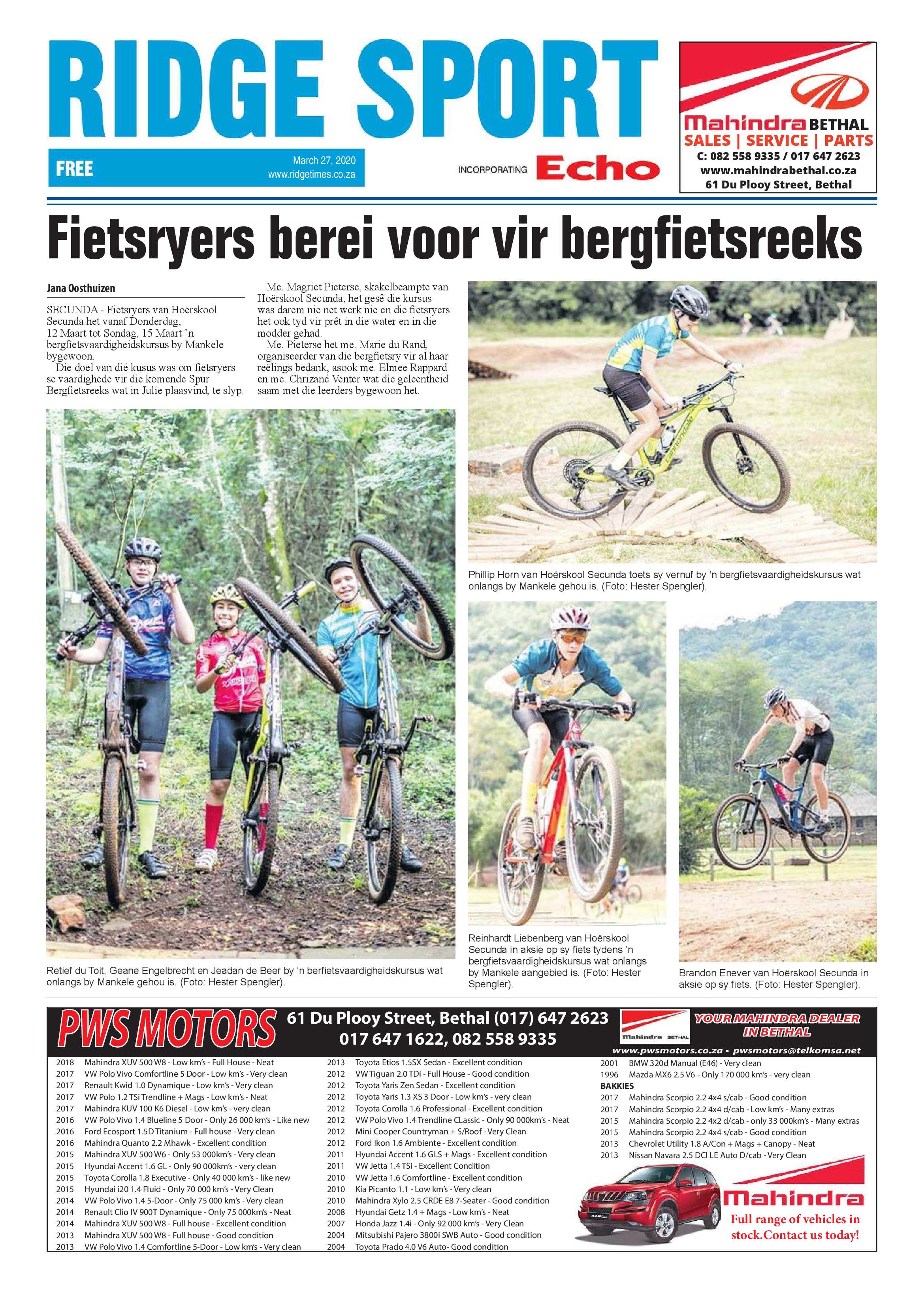 Ridge Times 27 March 2020 page 24