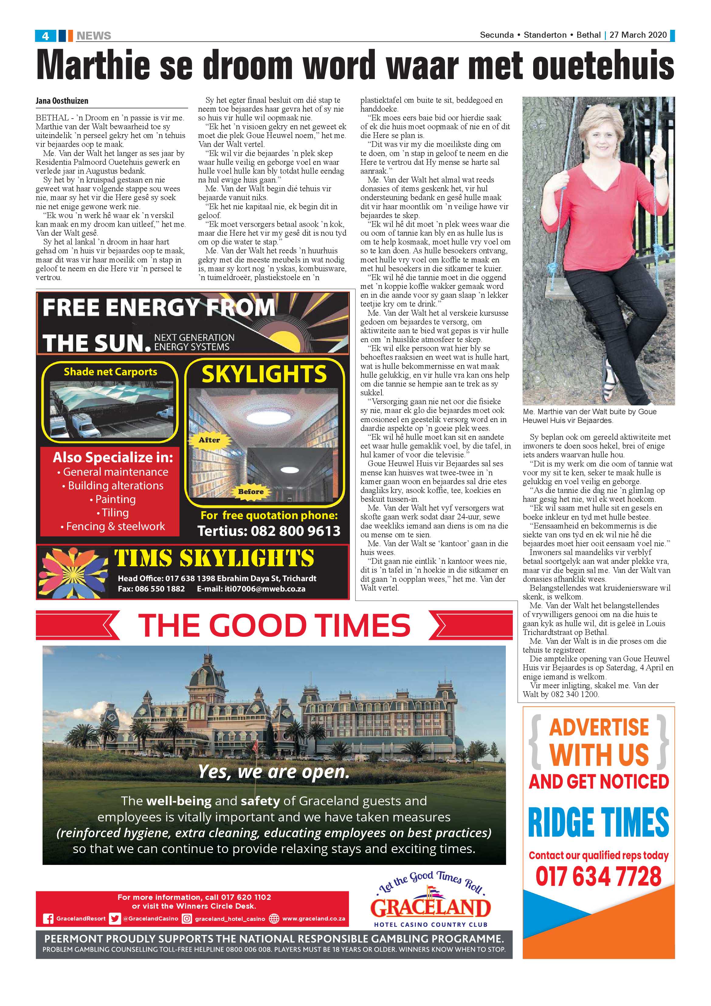 Ridge Times 27 March 2020 page 4