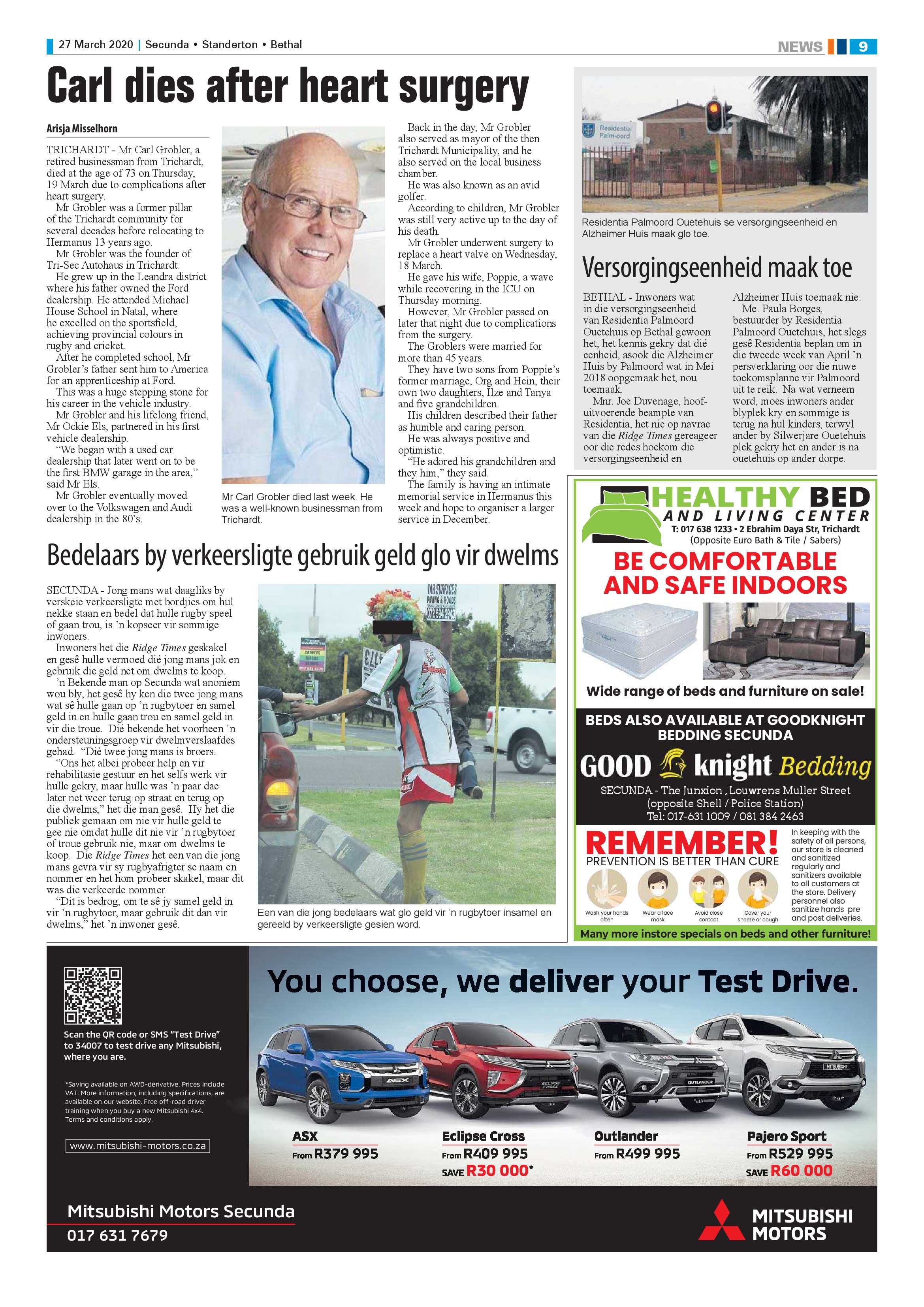Ridge Times 27 March 2020 page 9
