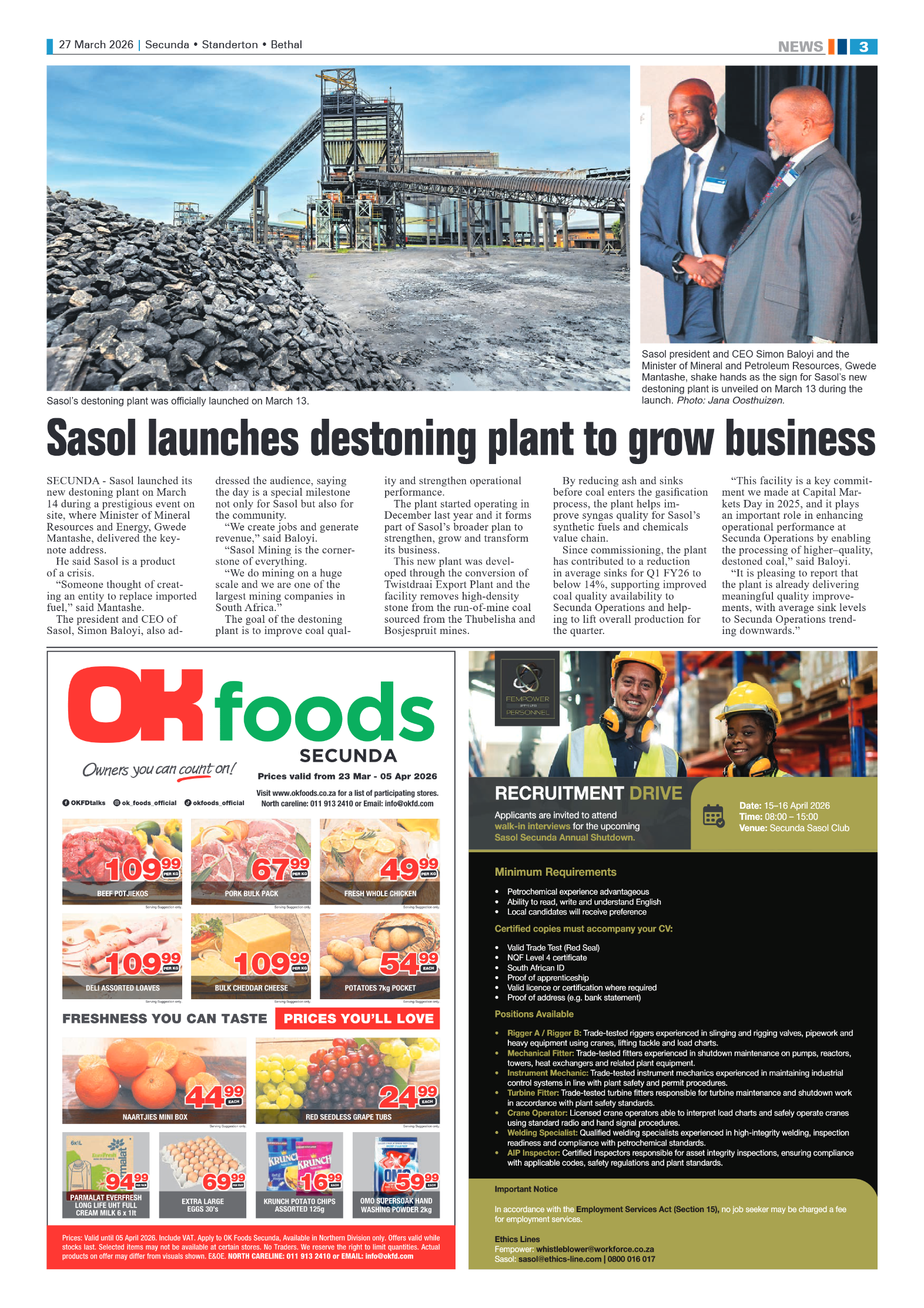 Ridge Times 27 March 2026 page 3