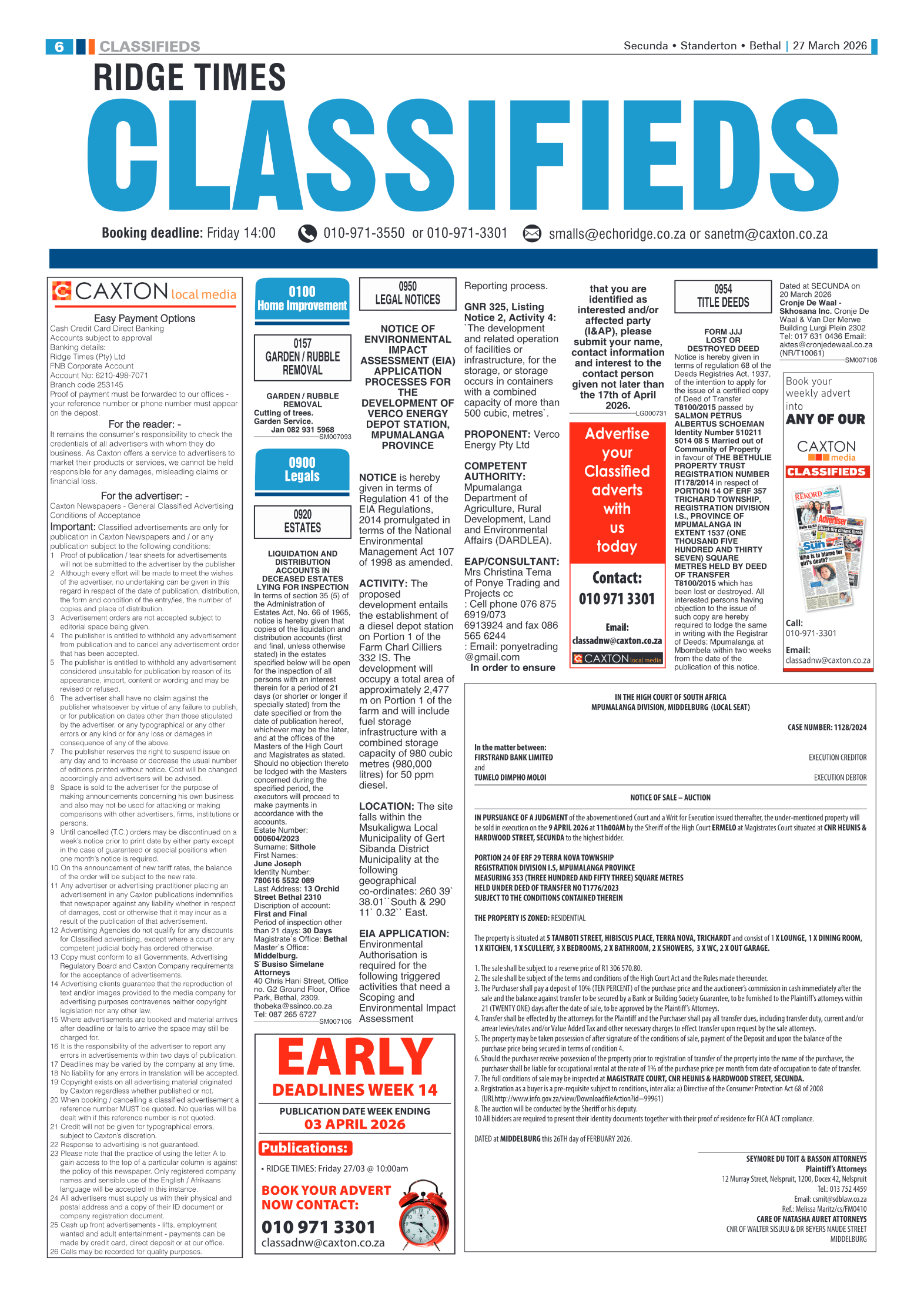 Ridge Times 27 March 2026 page 6