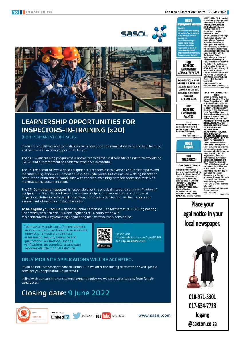Ridge Times 27 May 2022 page 10
