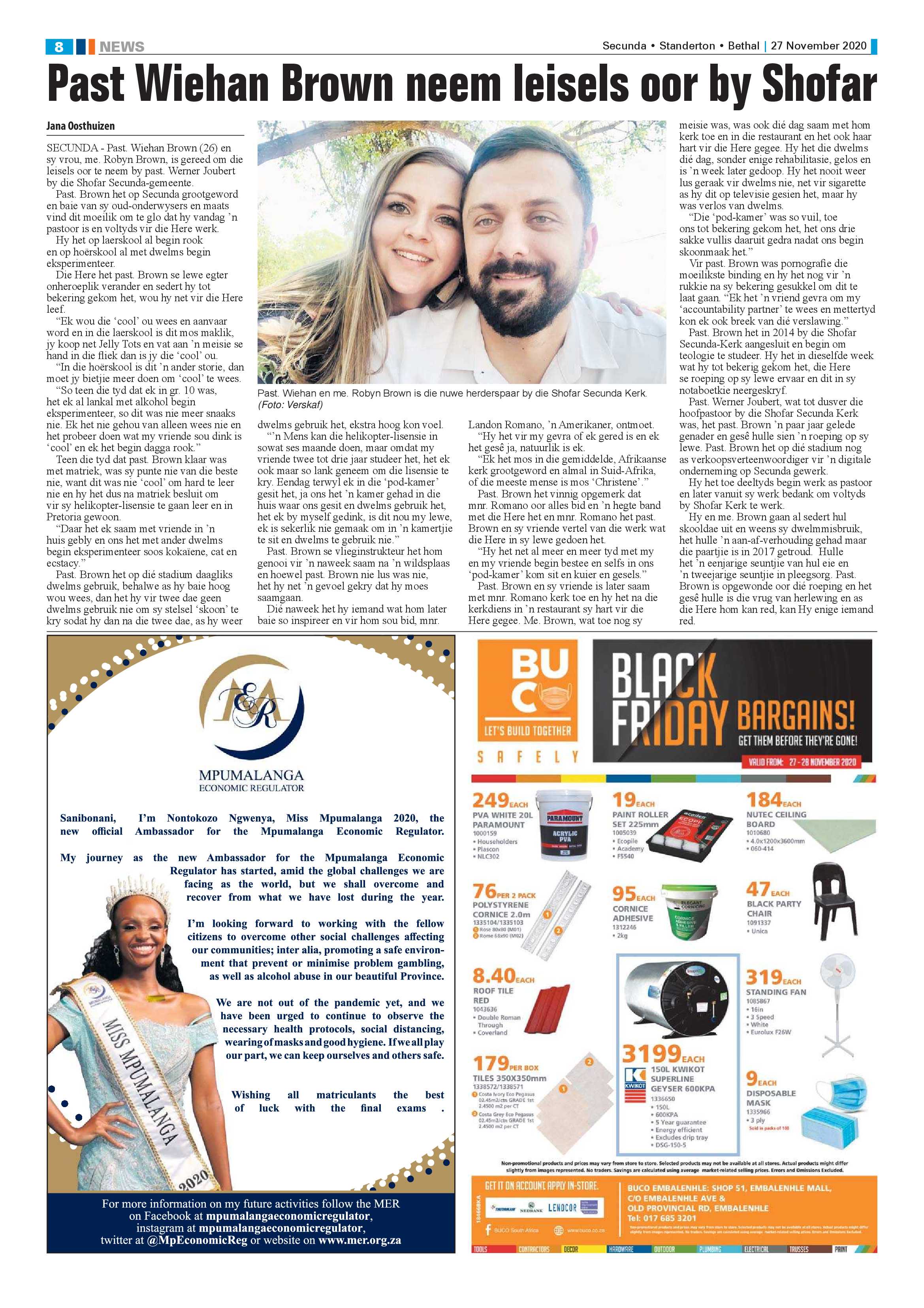 Ridge Times 27 November 2020 page 10