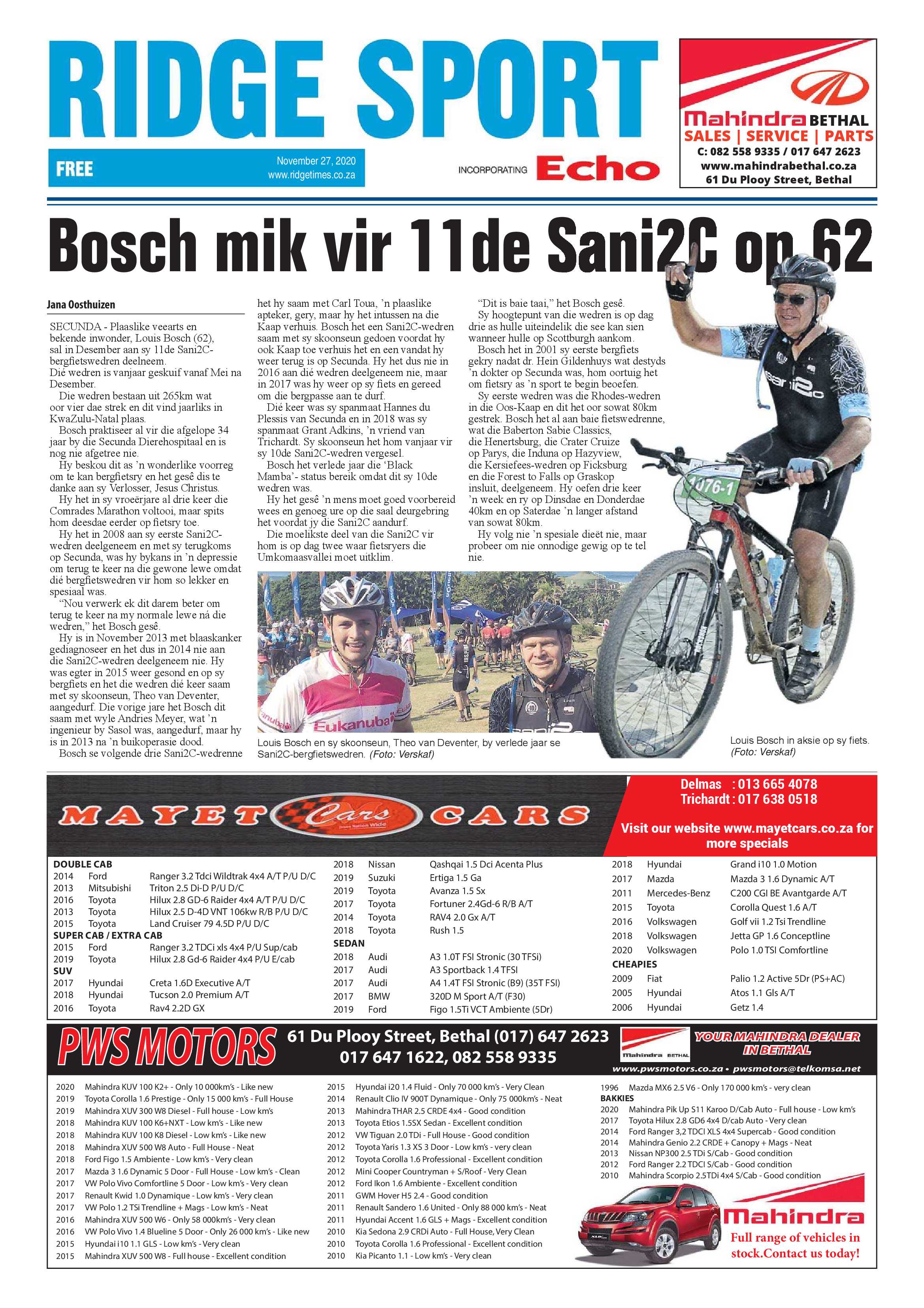 Ridge Times 27 November 2020 page 26