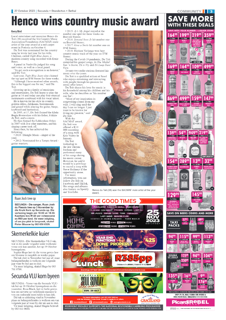 Ridge Times 27 October 2023 page 3
