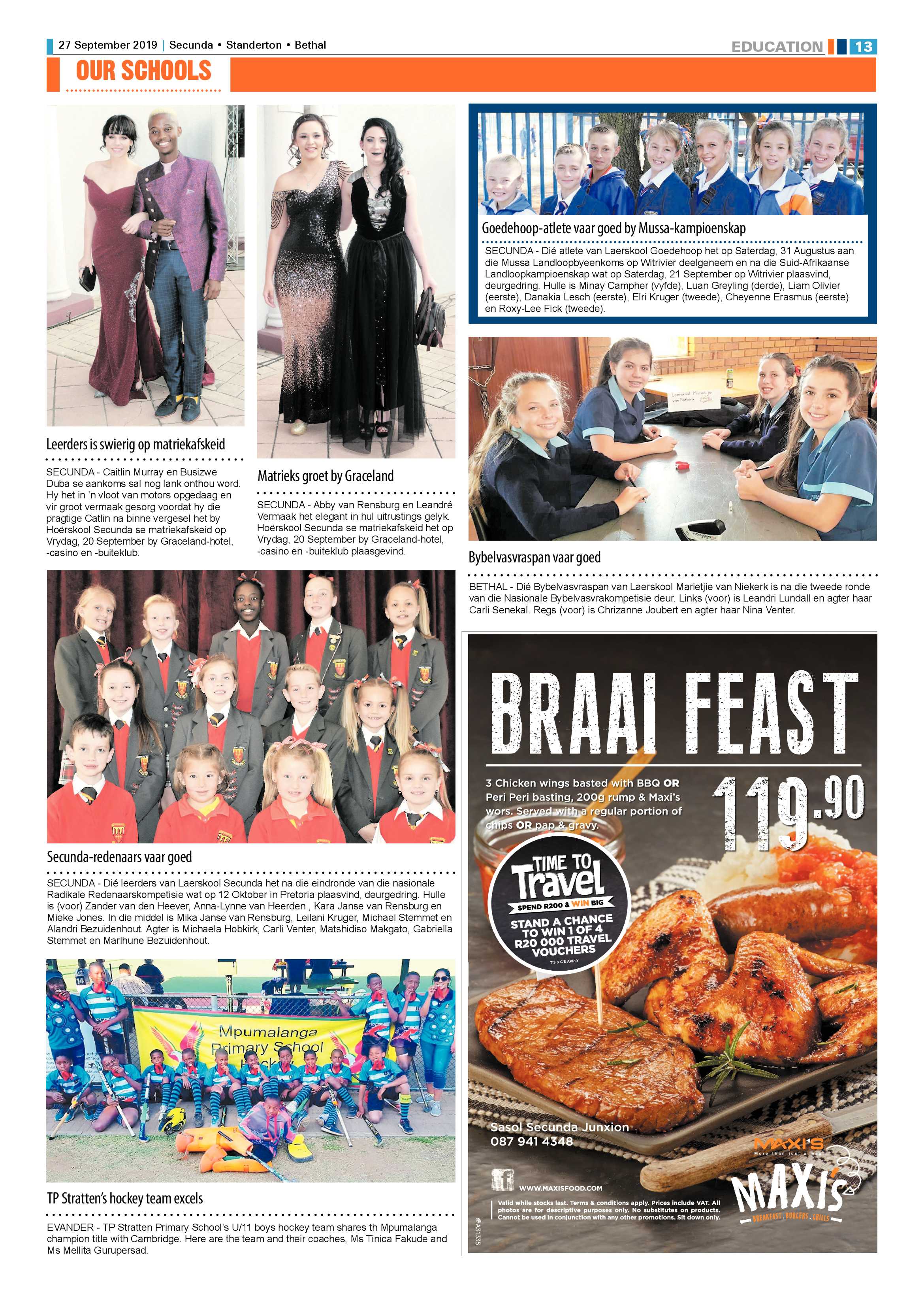 Ridge Times 27 September 2019 page 13