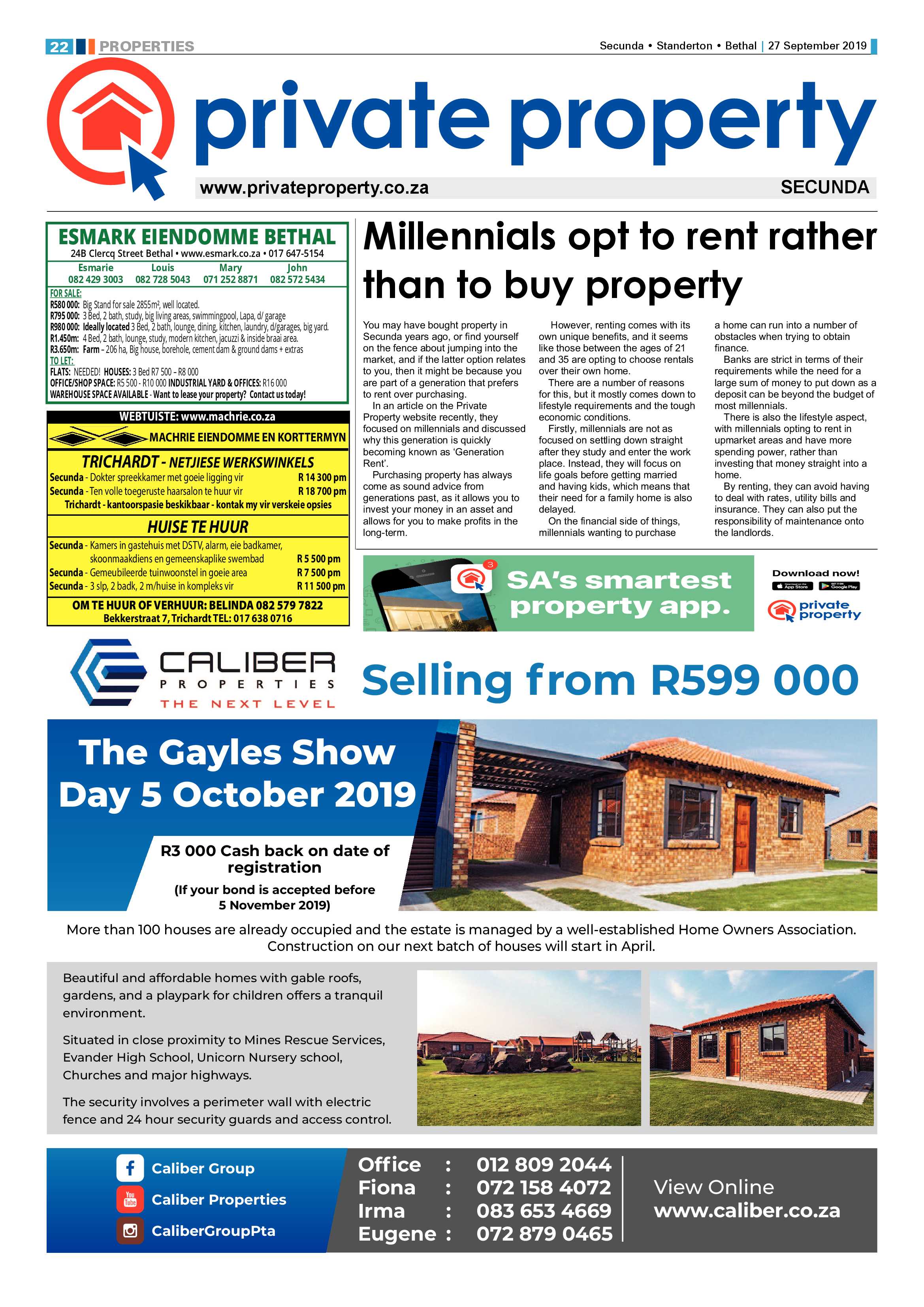 Ridge Times 27 September 2019 page 21