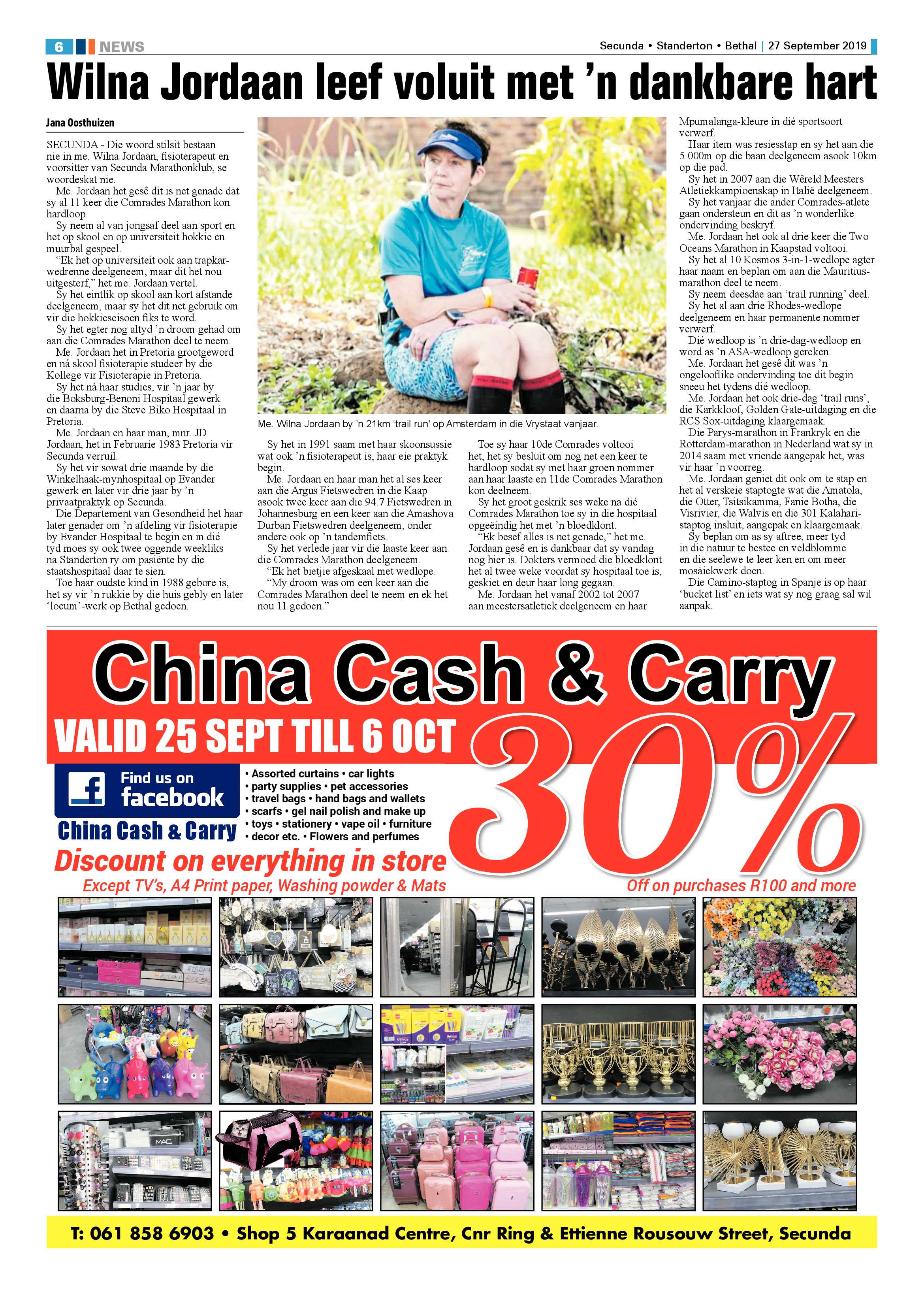 Ridge Times 27 September 2019 page 6