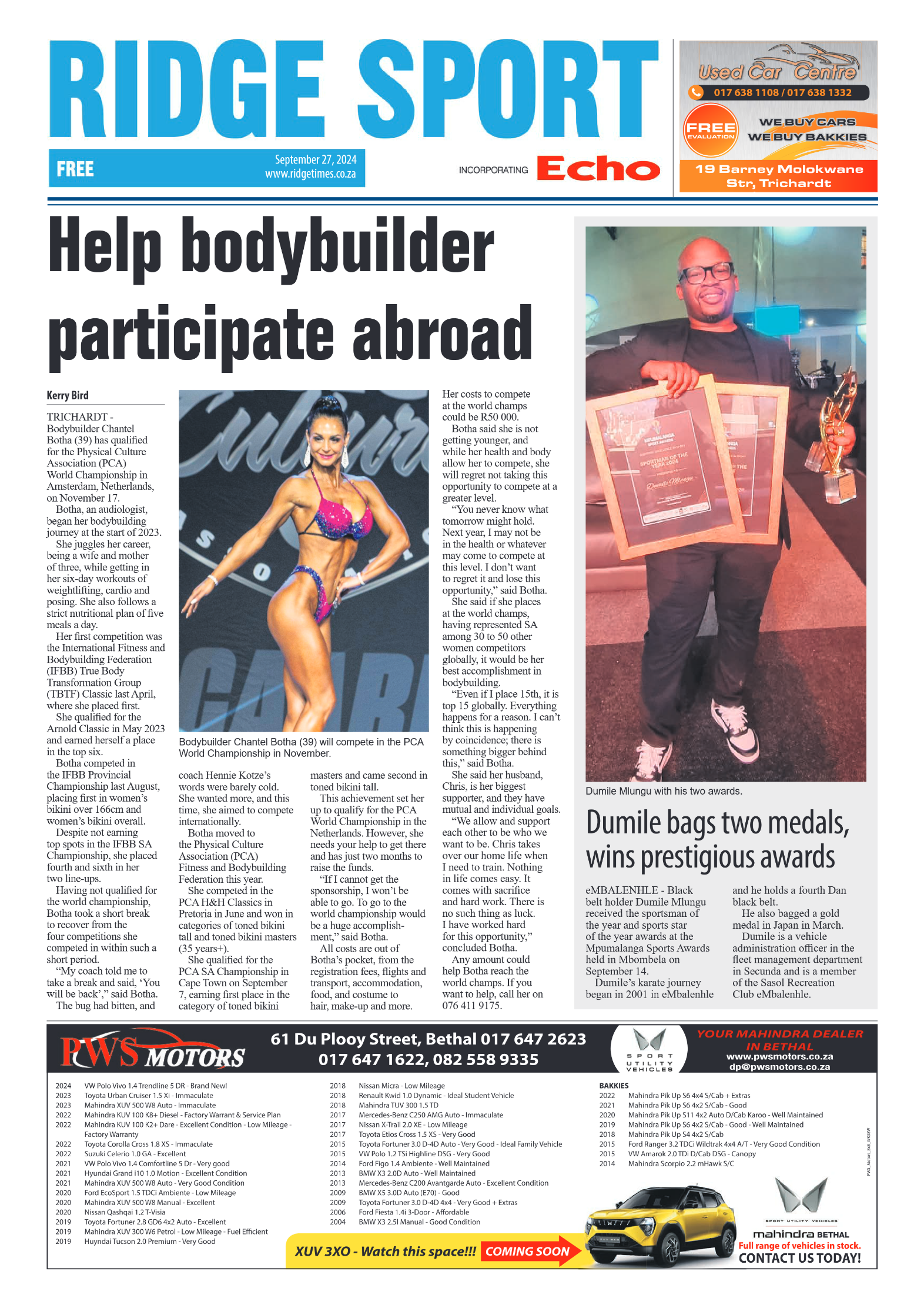 Ridge Times 27 September 2024 page 12