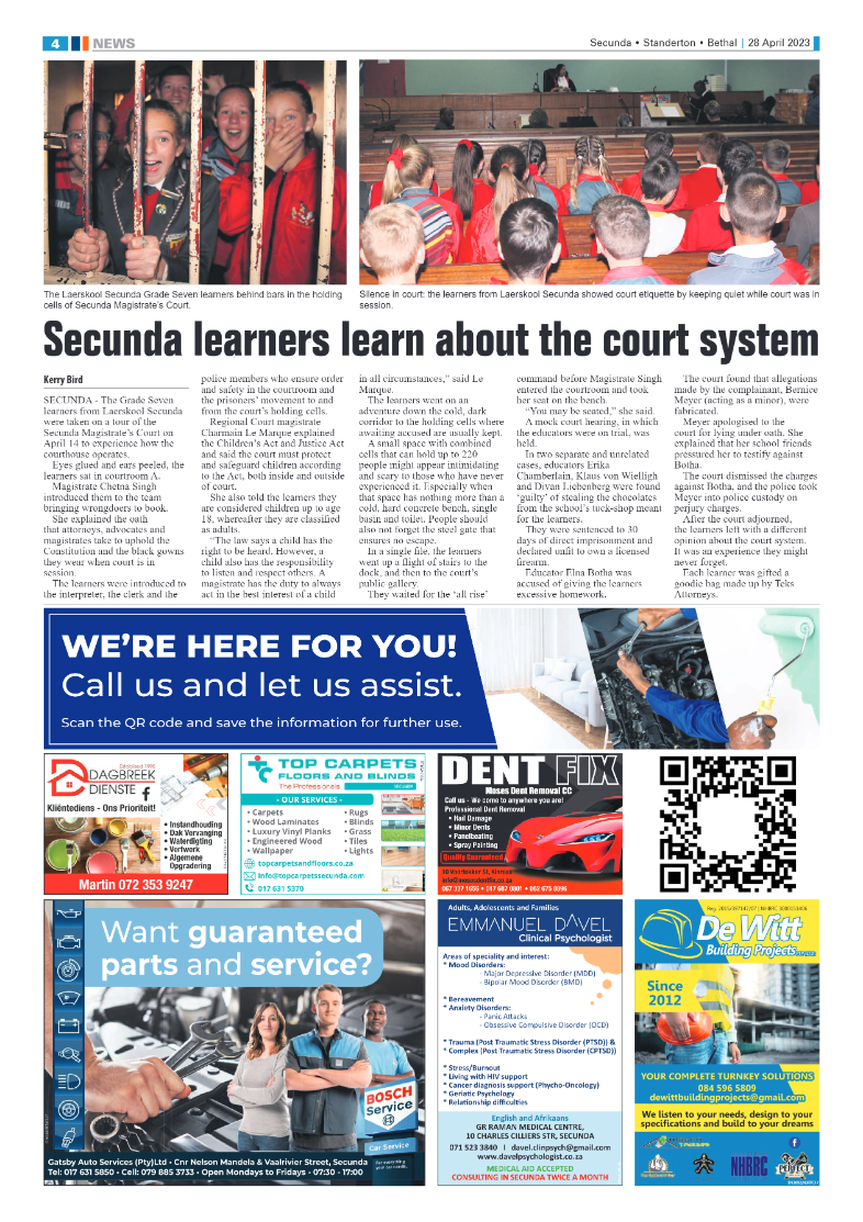 Ridge Times 28 April 2023 page 4