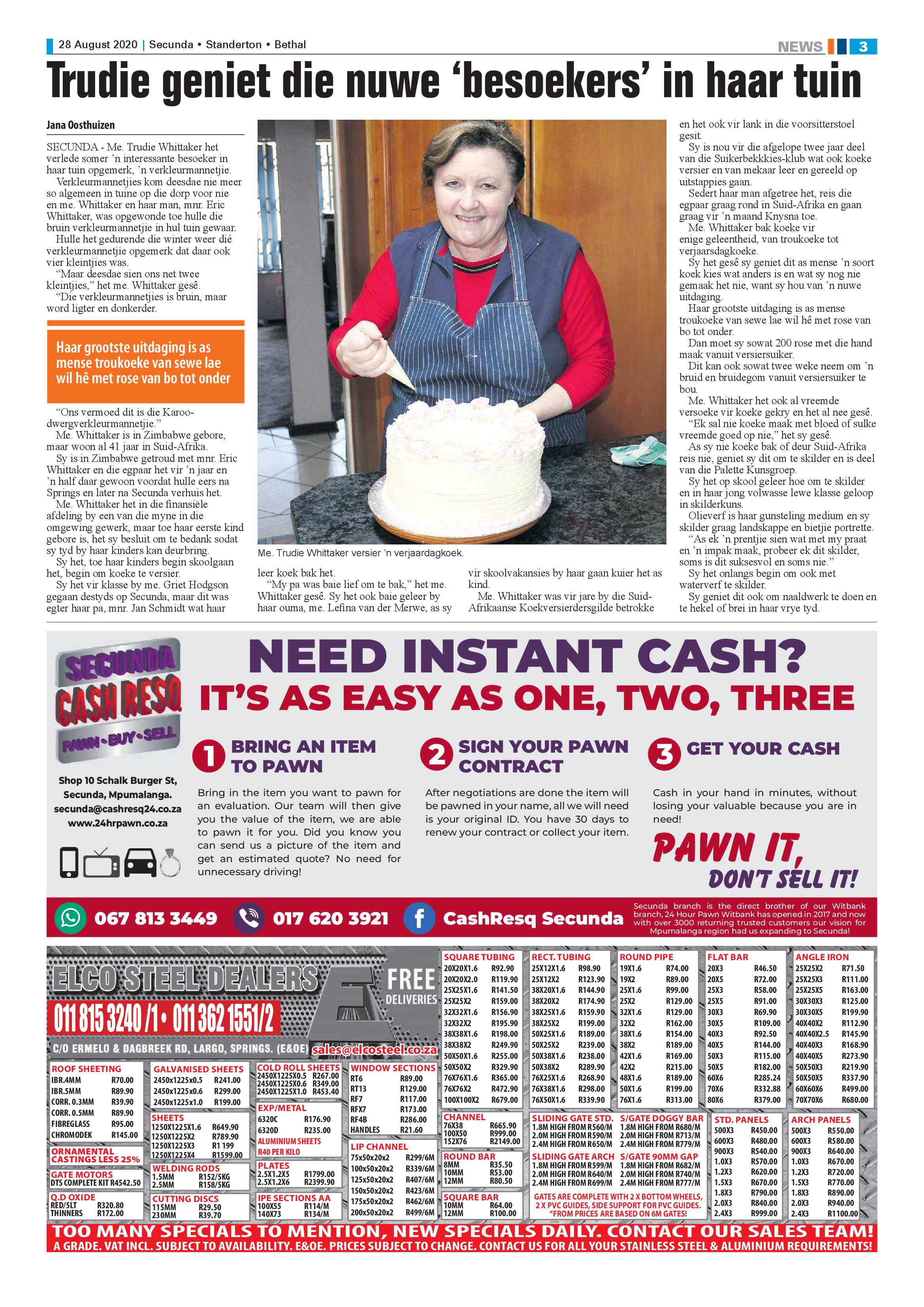 Ridge Times 28 August 2020 page 3