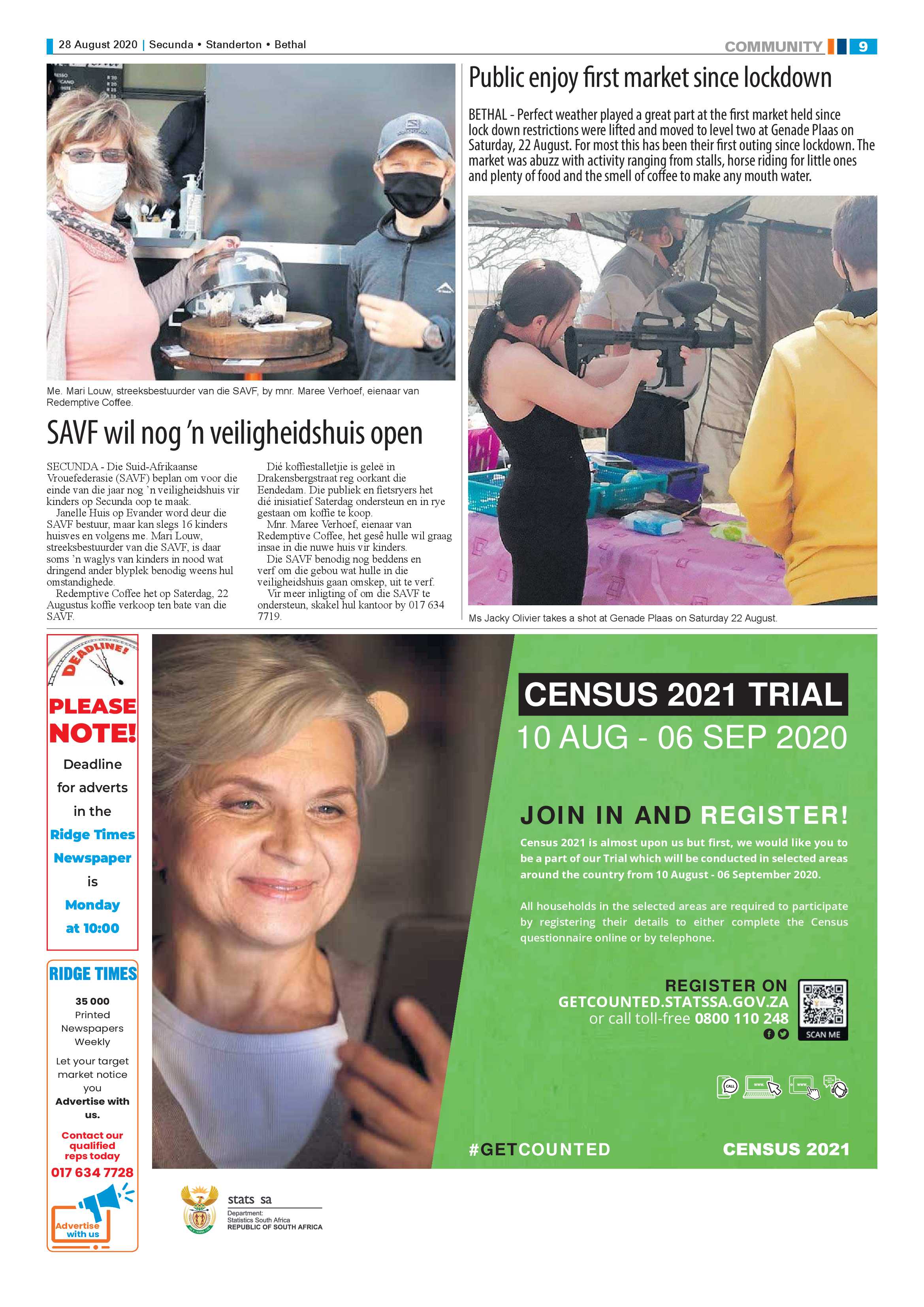 Ridge Times 28 August 2020 page 9