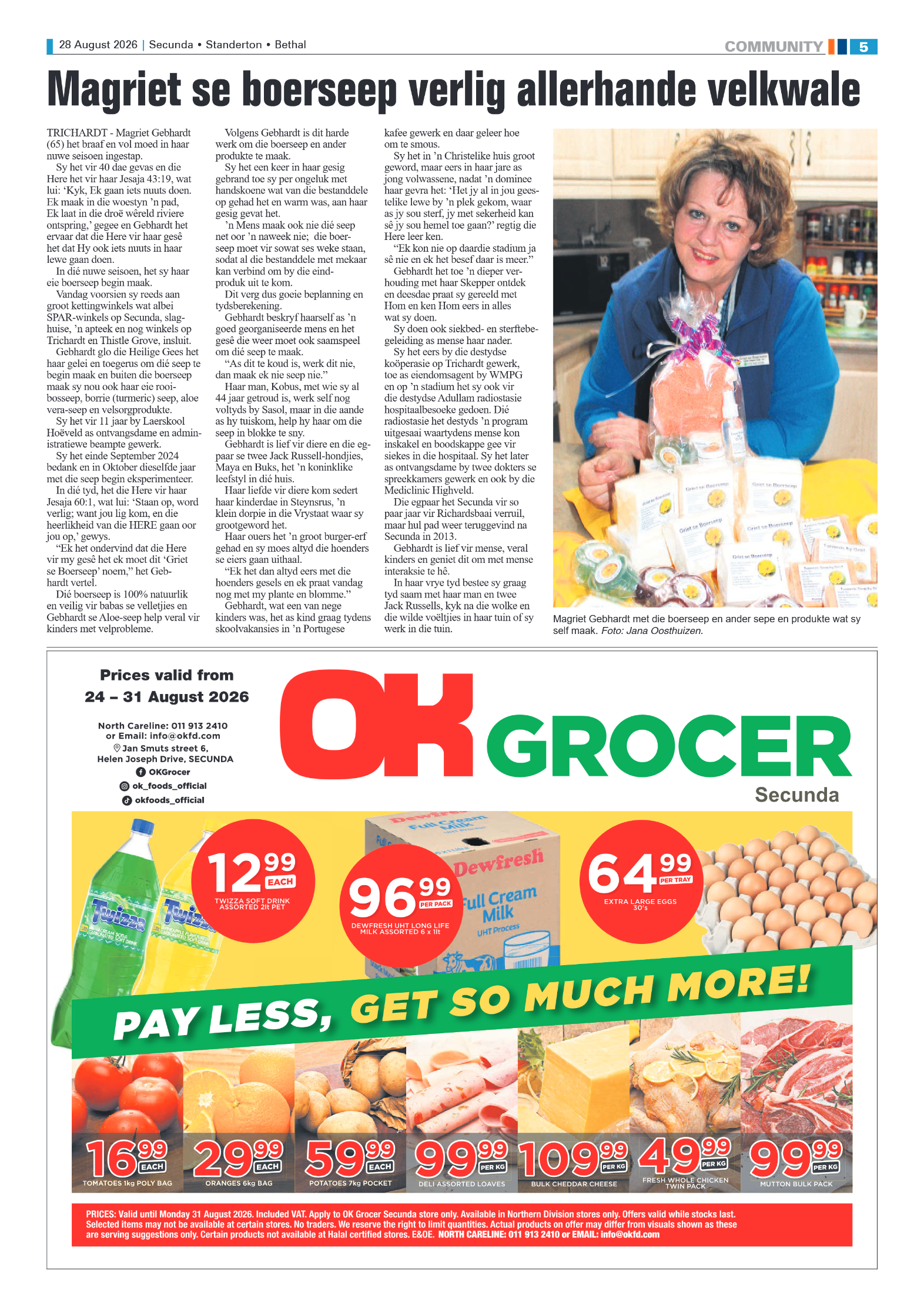 Ridge Times 28 August 2026 page 5