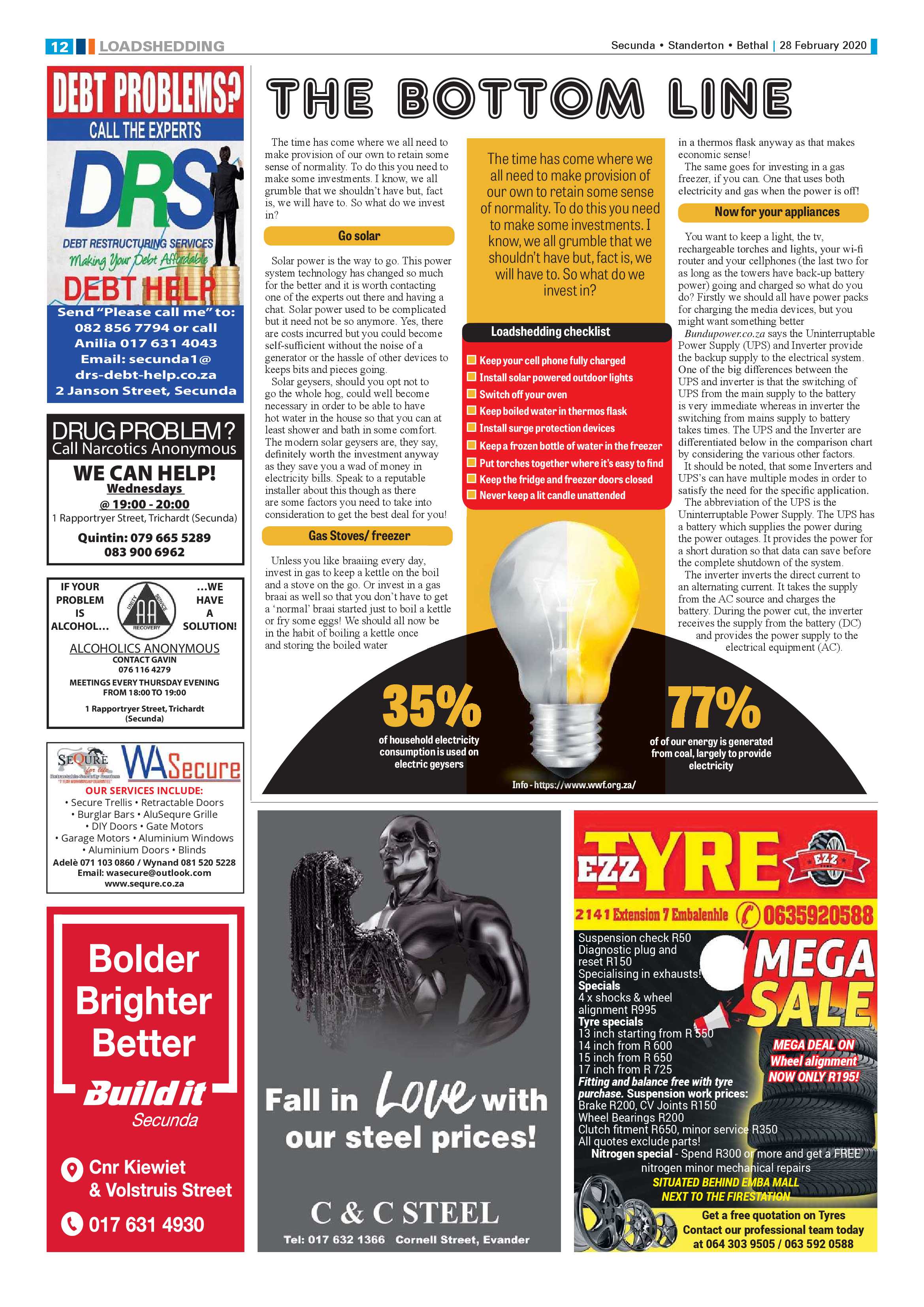 Ridge Times 28 February 2020 page 12