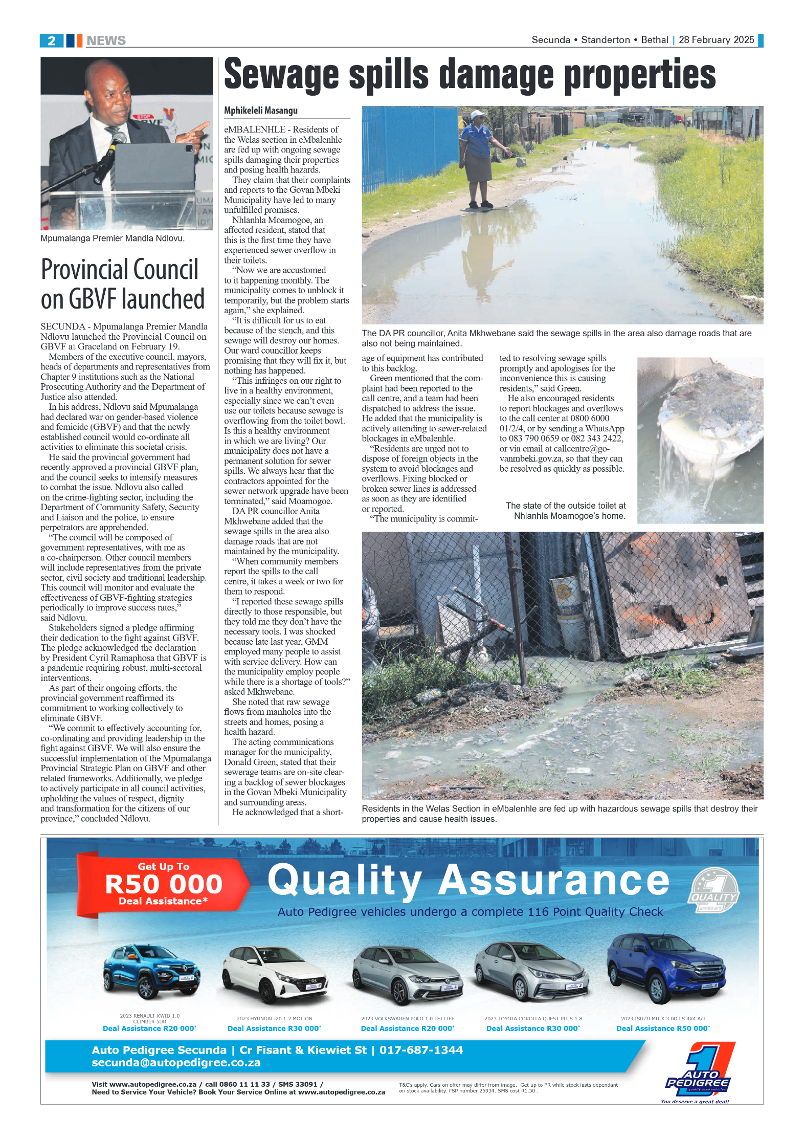 Ridge Times 28 February 2025 page 2