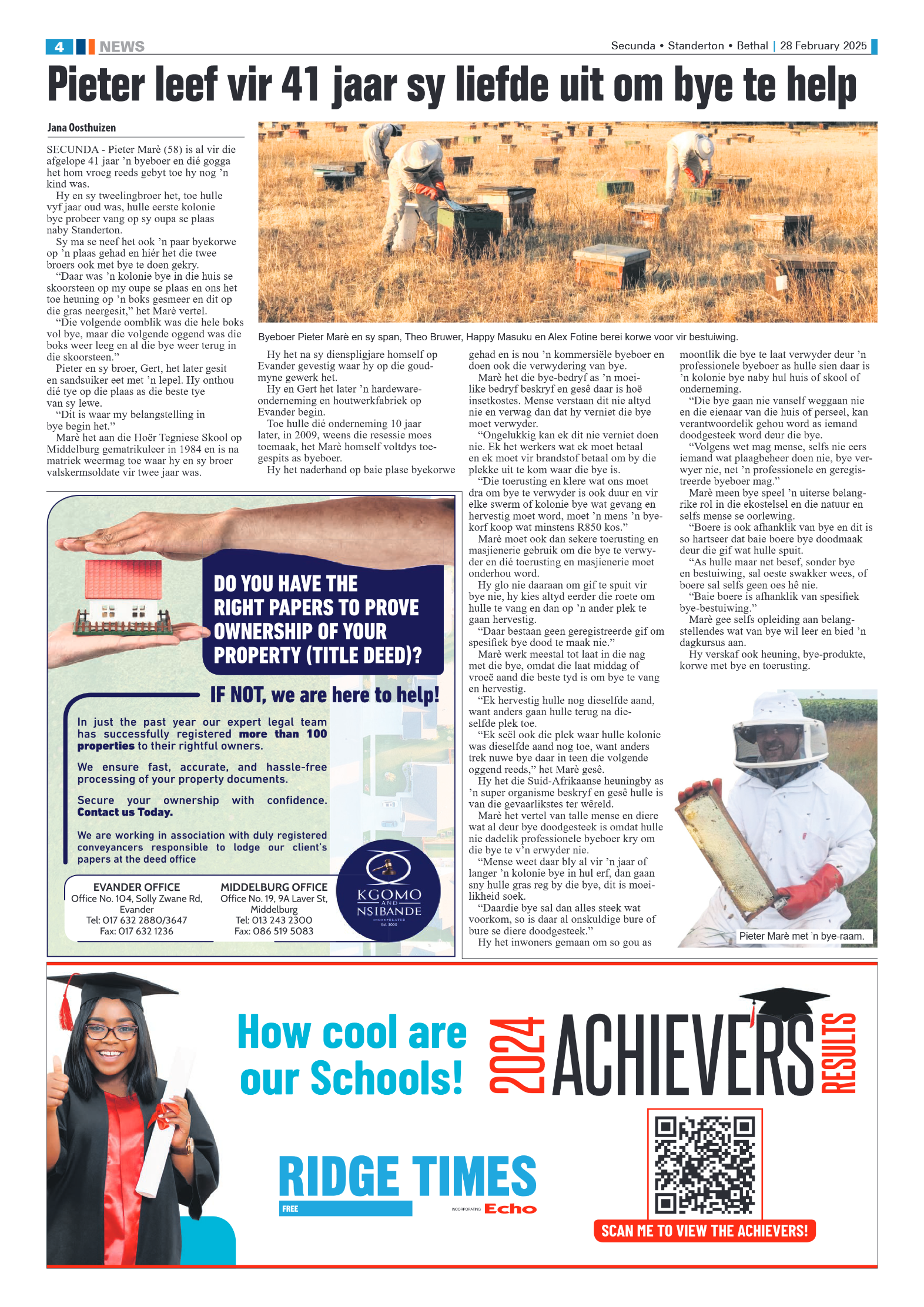 Ridge Times 28 February 2025 page 4