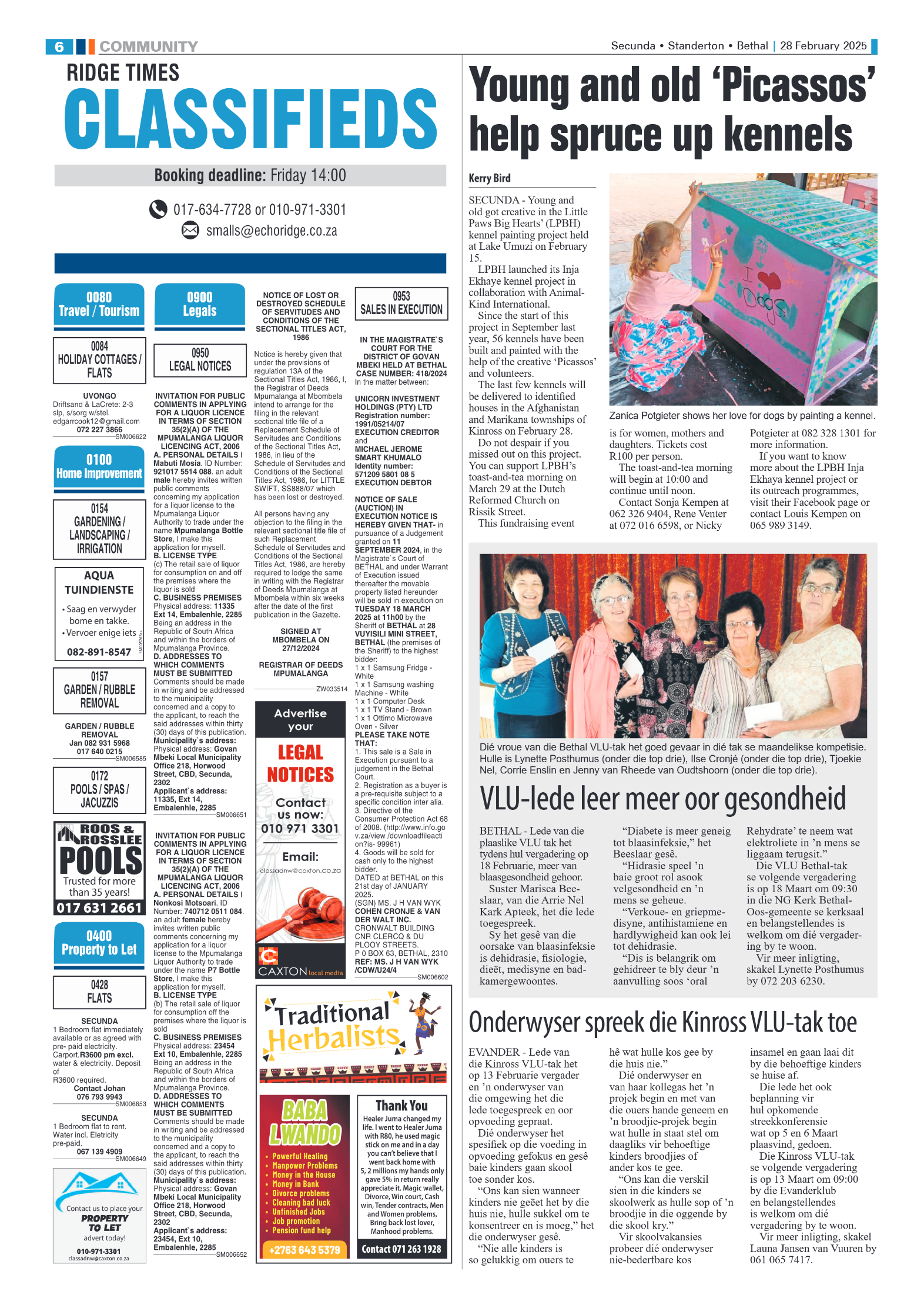 Ridge Times 28 February 2025 page 6