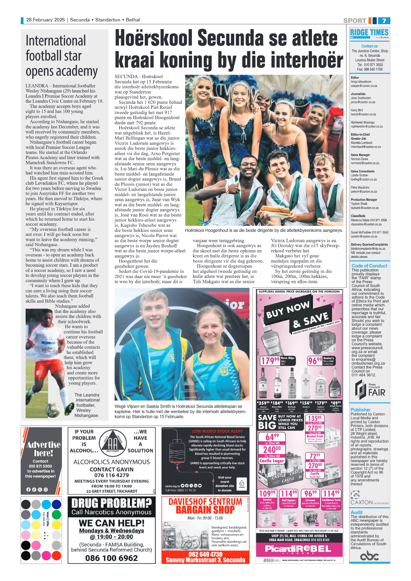 Ridge Times 28 February 2025 page 7
