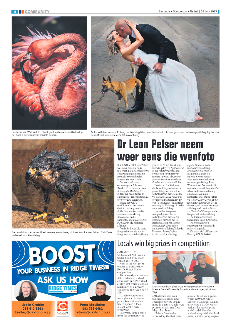 Ridge Times 28 July 2023 page 4