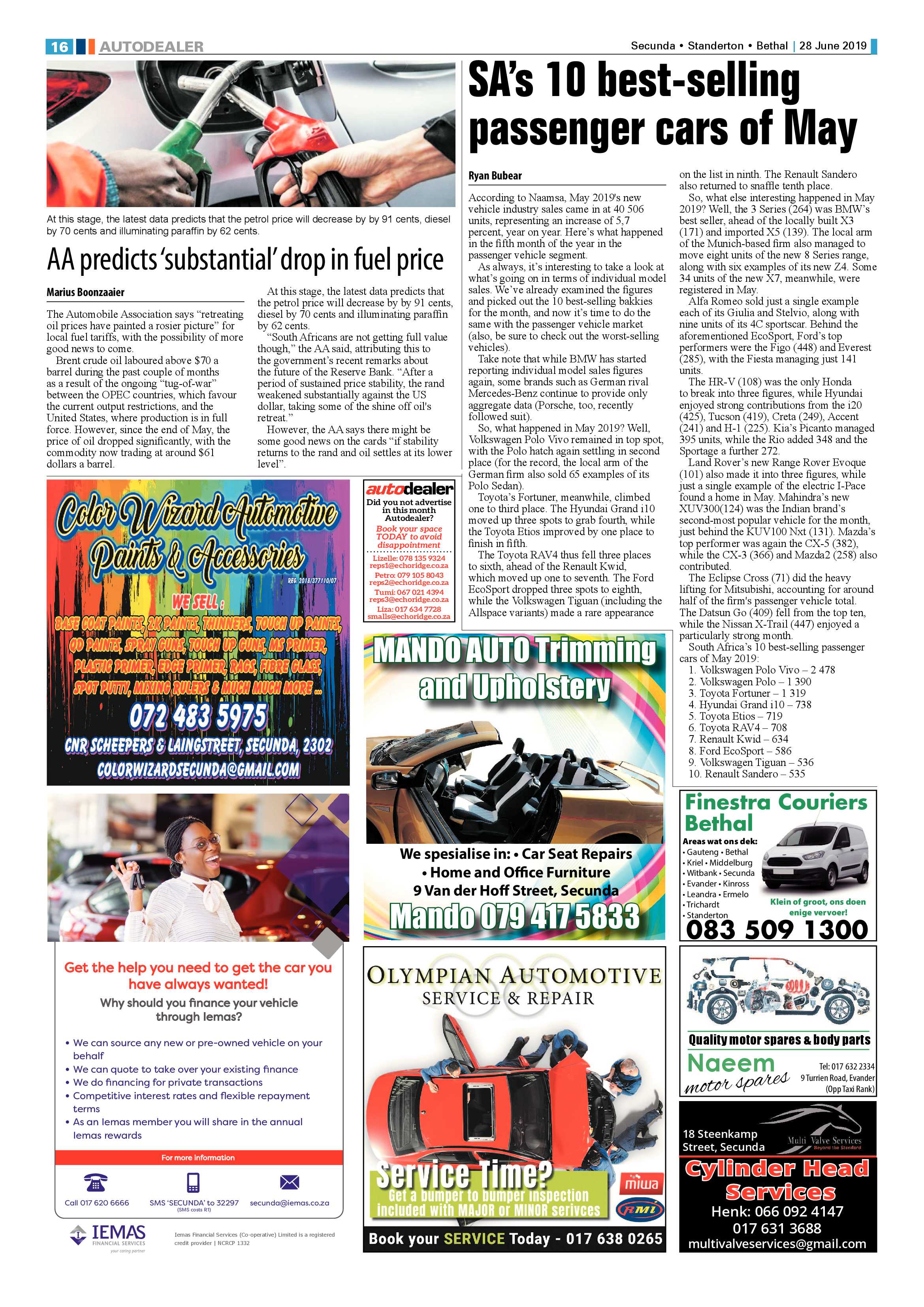 Ridge Times 28 June 2019 page 16