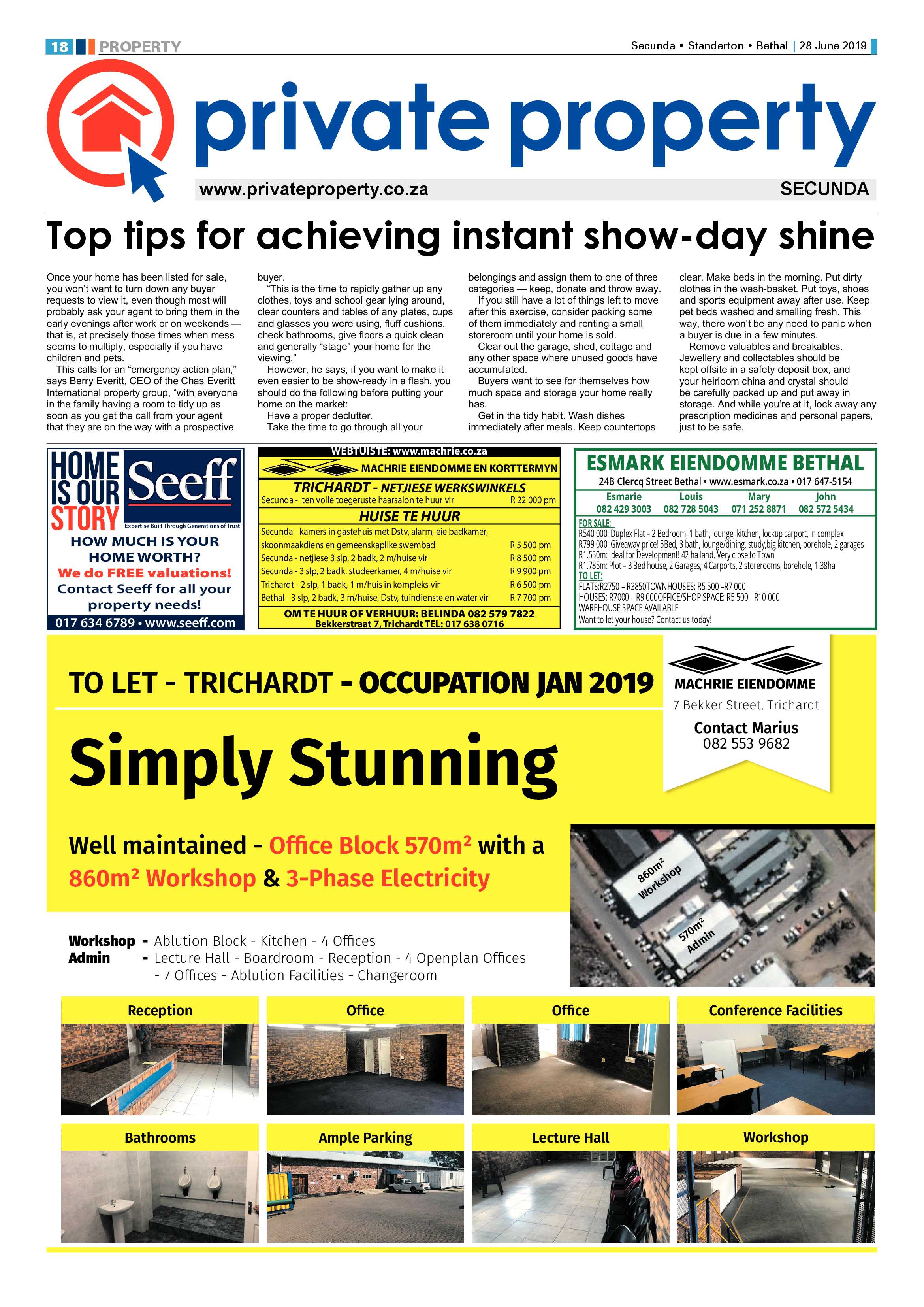 Ridge Times 28 June 2019 page 18