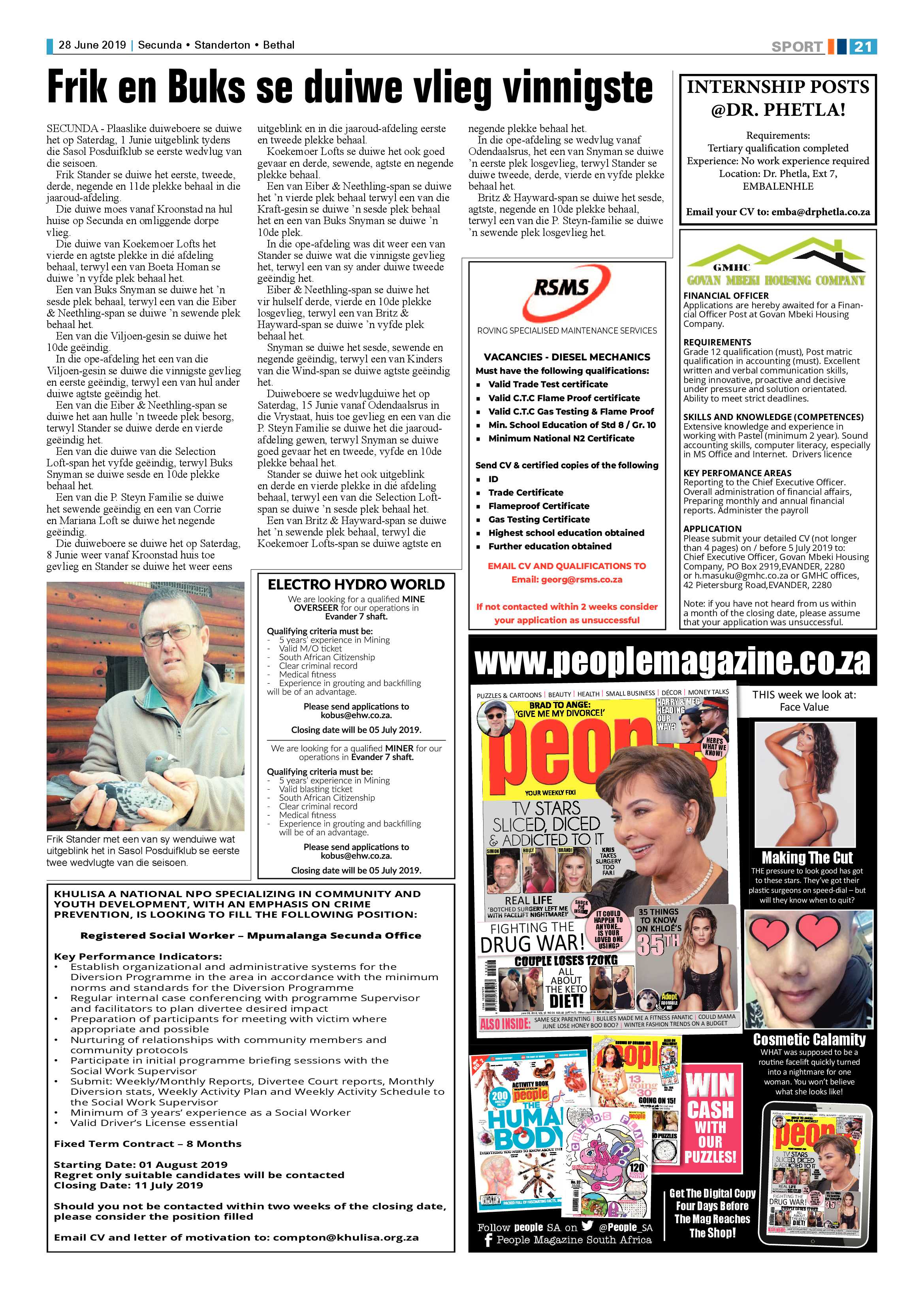 Ridge Times 28 June 2019 page 21