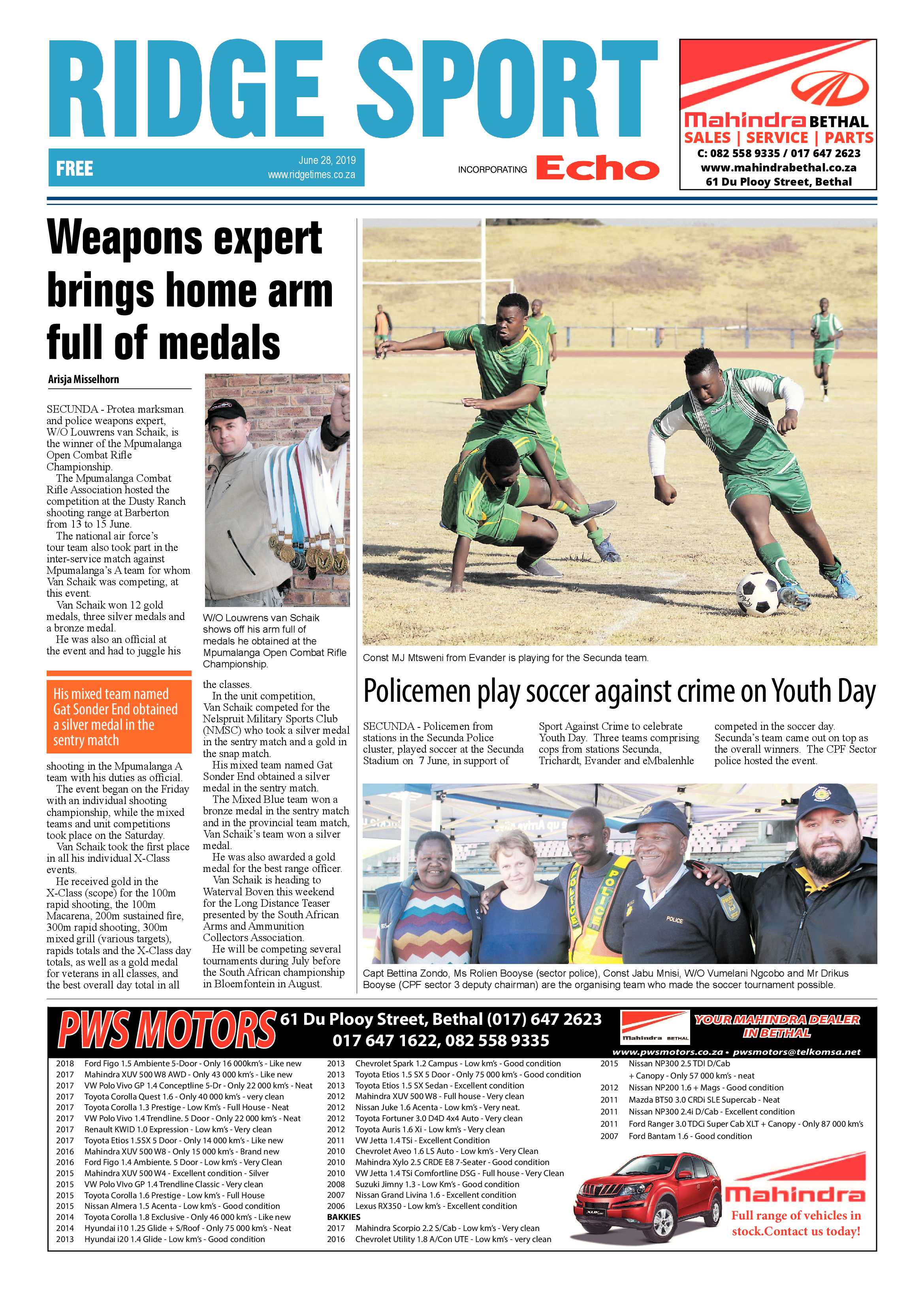 Ridge Times 28 June 2019 page 24