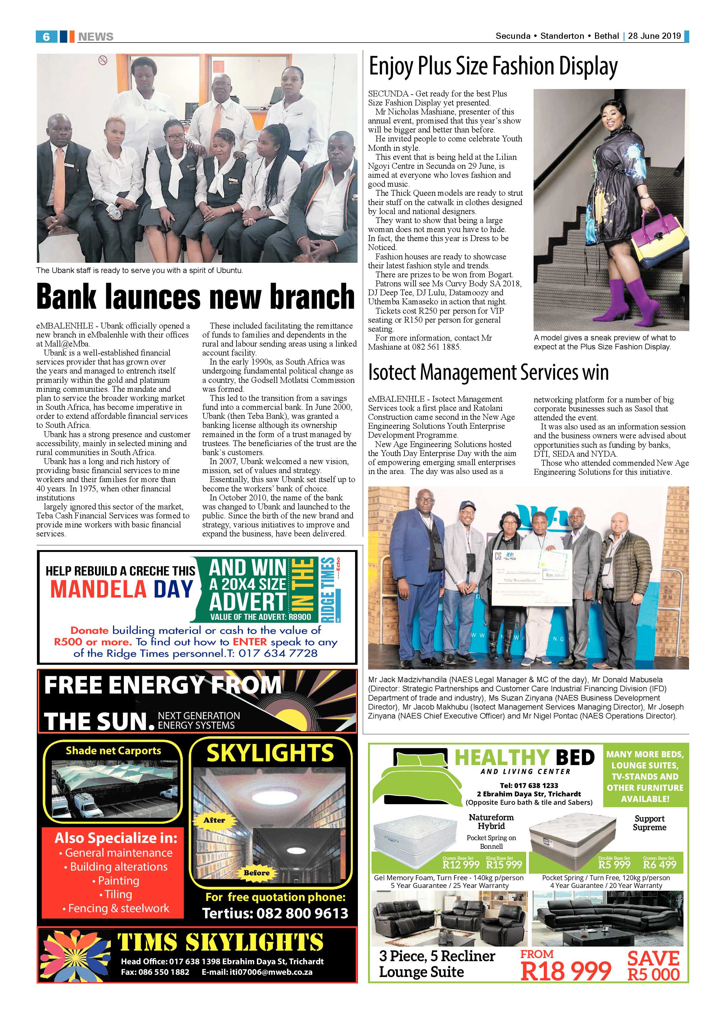 Ridge Times 28 June 2019 page 6