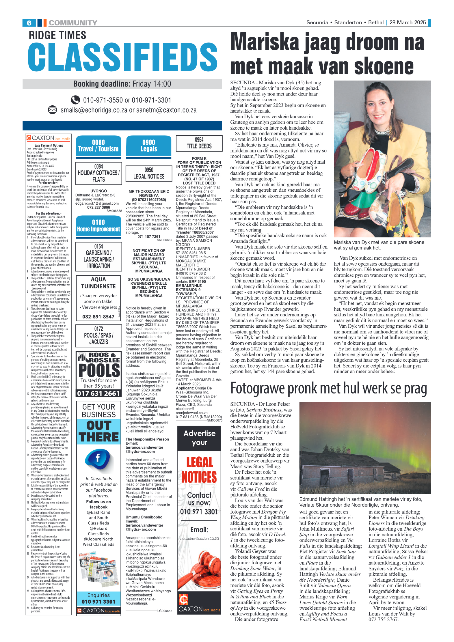 Ridge Times 28 March 2025 page 6