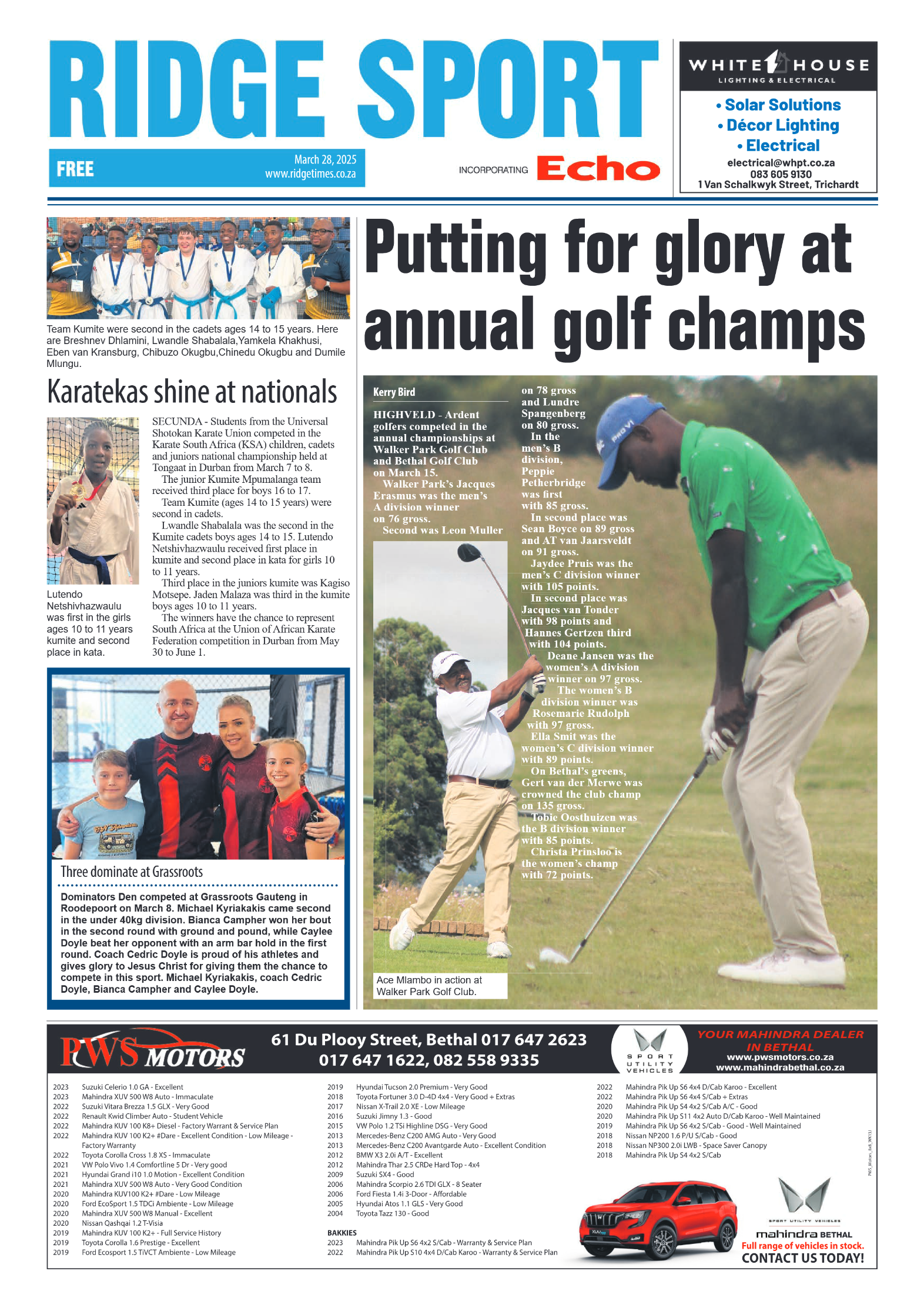 Ridge Times 28 March 2025 page 8