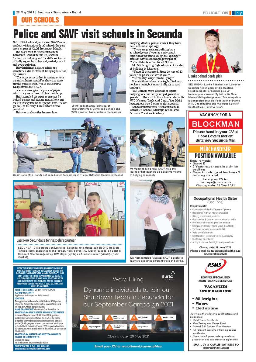 Ridge Times 28 May 2021 page 17