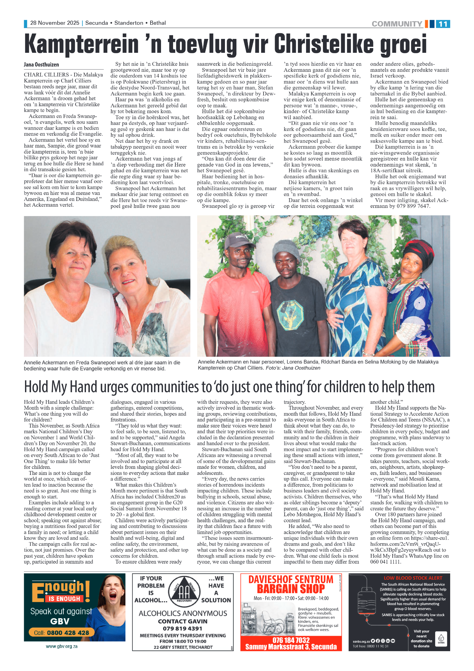 Ridge Times 28 November 2025 page 13