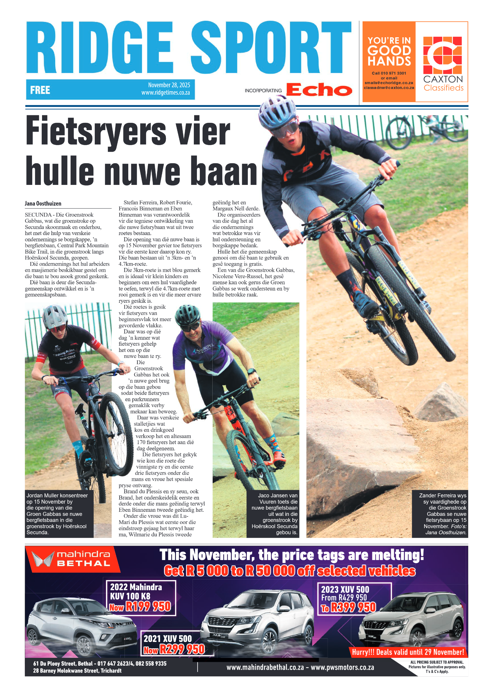 Ridge Times 28 November 2025 page 18