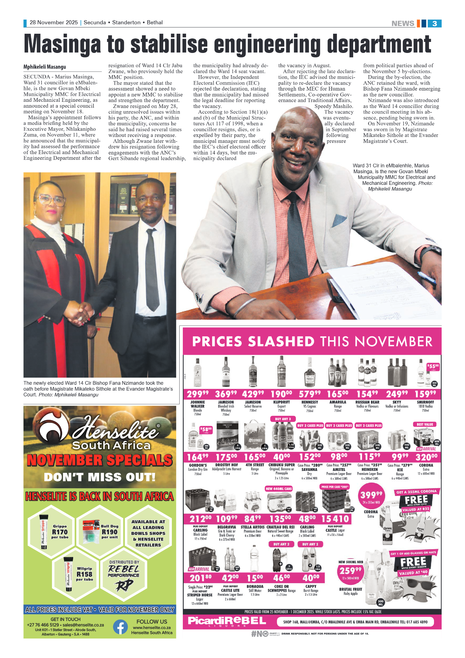 Ridge Times 28 November 2025 page 5