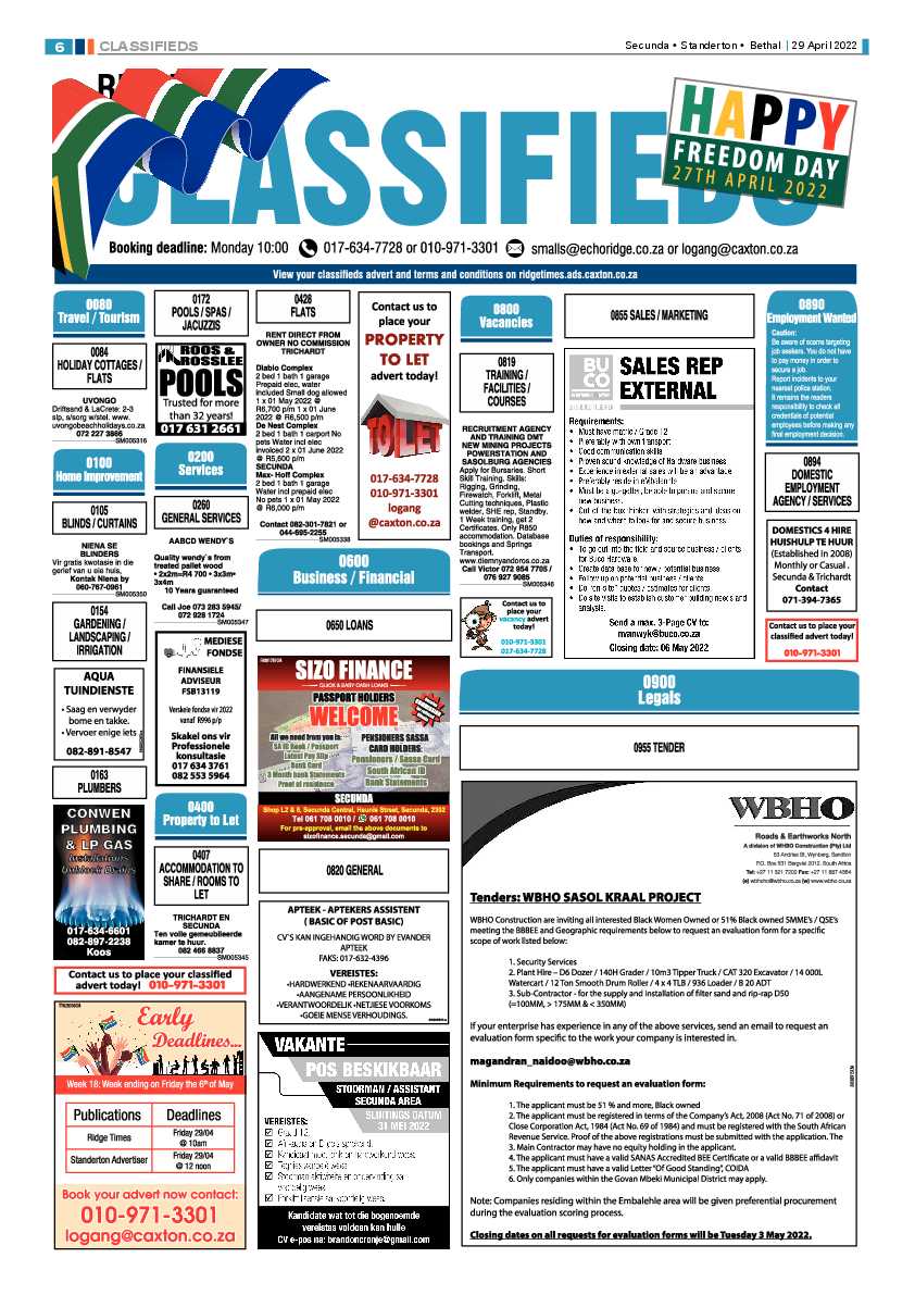 Ridge Times 29 April 2022 page 6