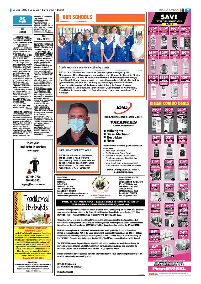 Ridge Times 29 April 2022 page 7
