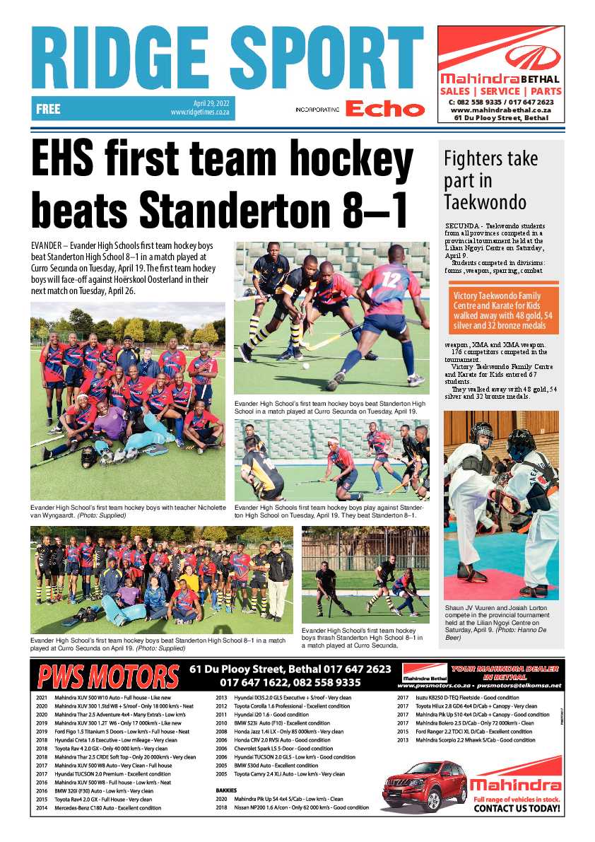 Ridge Times 29 April 2022 page 8