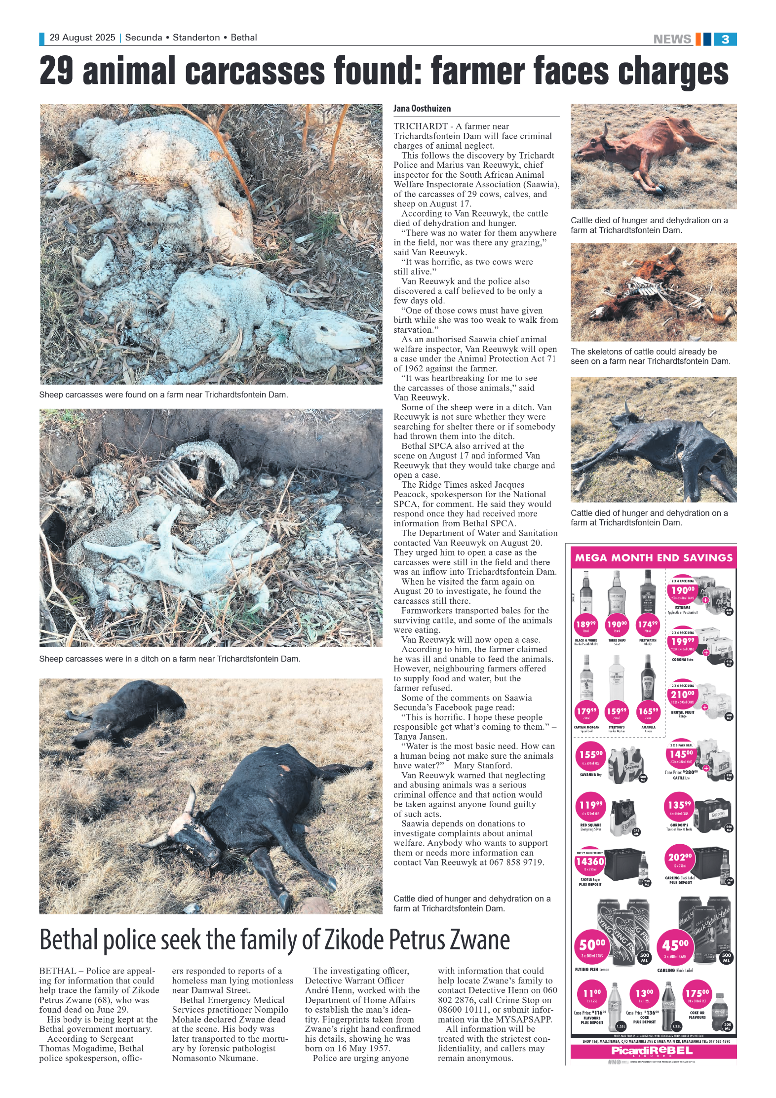 Ridge Times 29 August 2025 page 3
