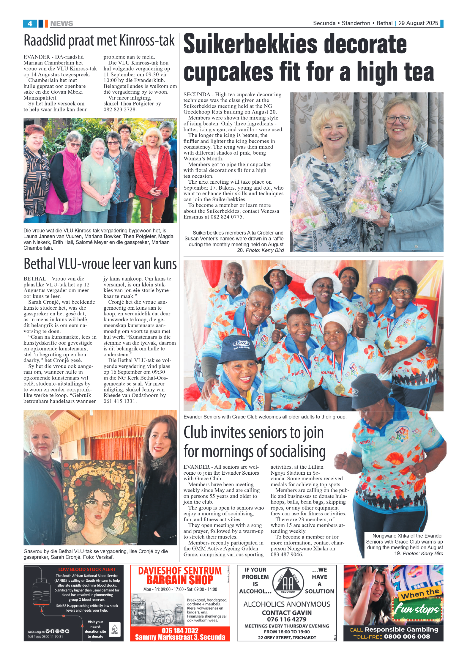 Ridge Times 29 August 2025 page 4