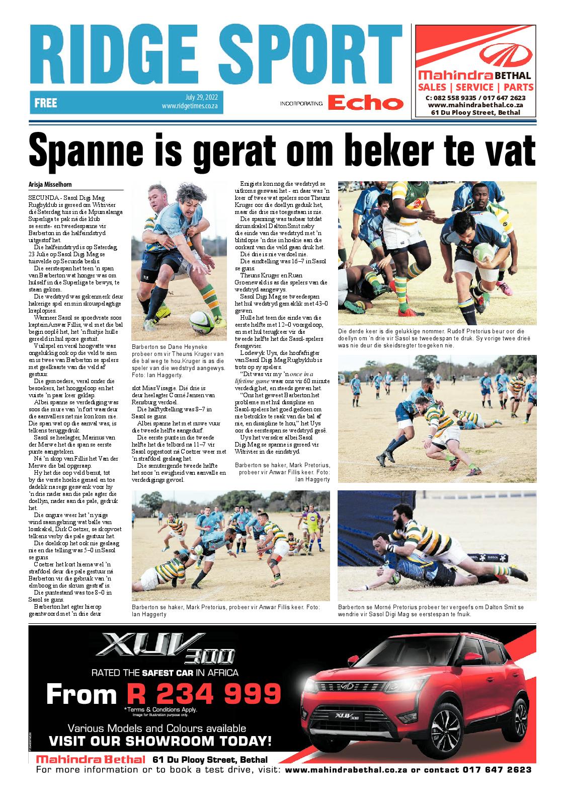 Ridge Times 29 July 2022 page 12