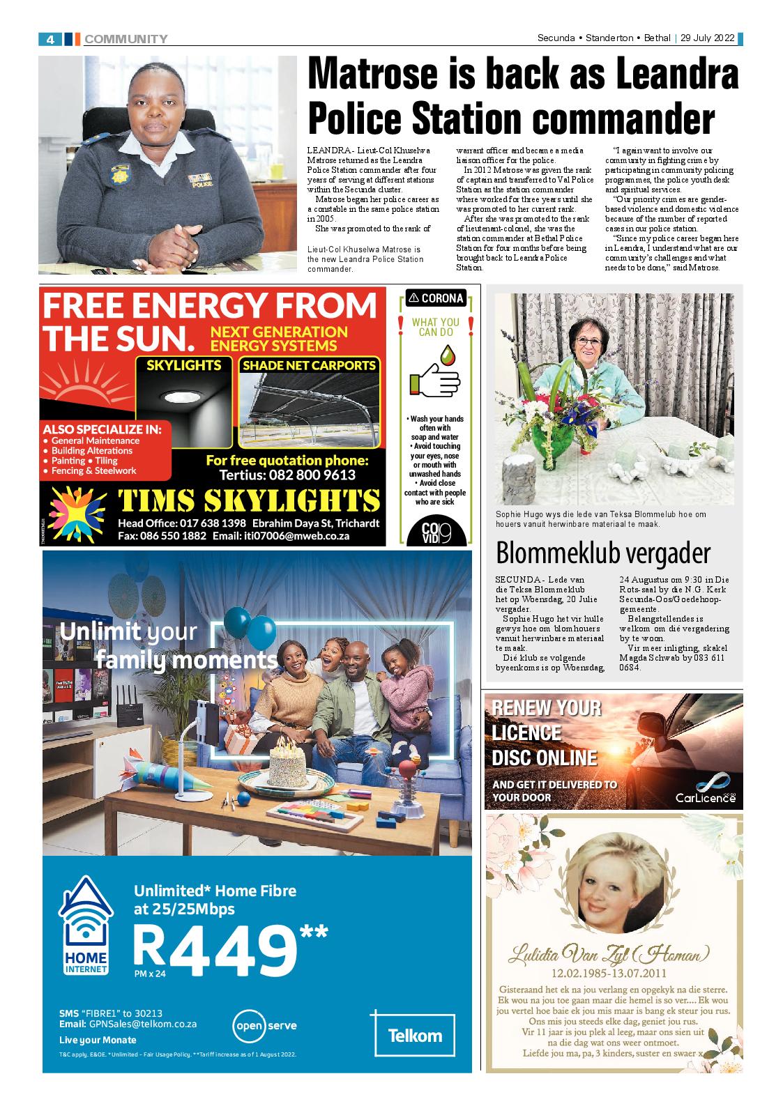 Ridge Times 29 July 2022 page 4